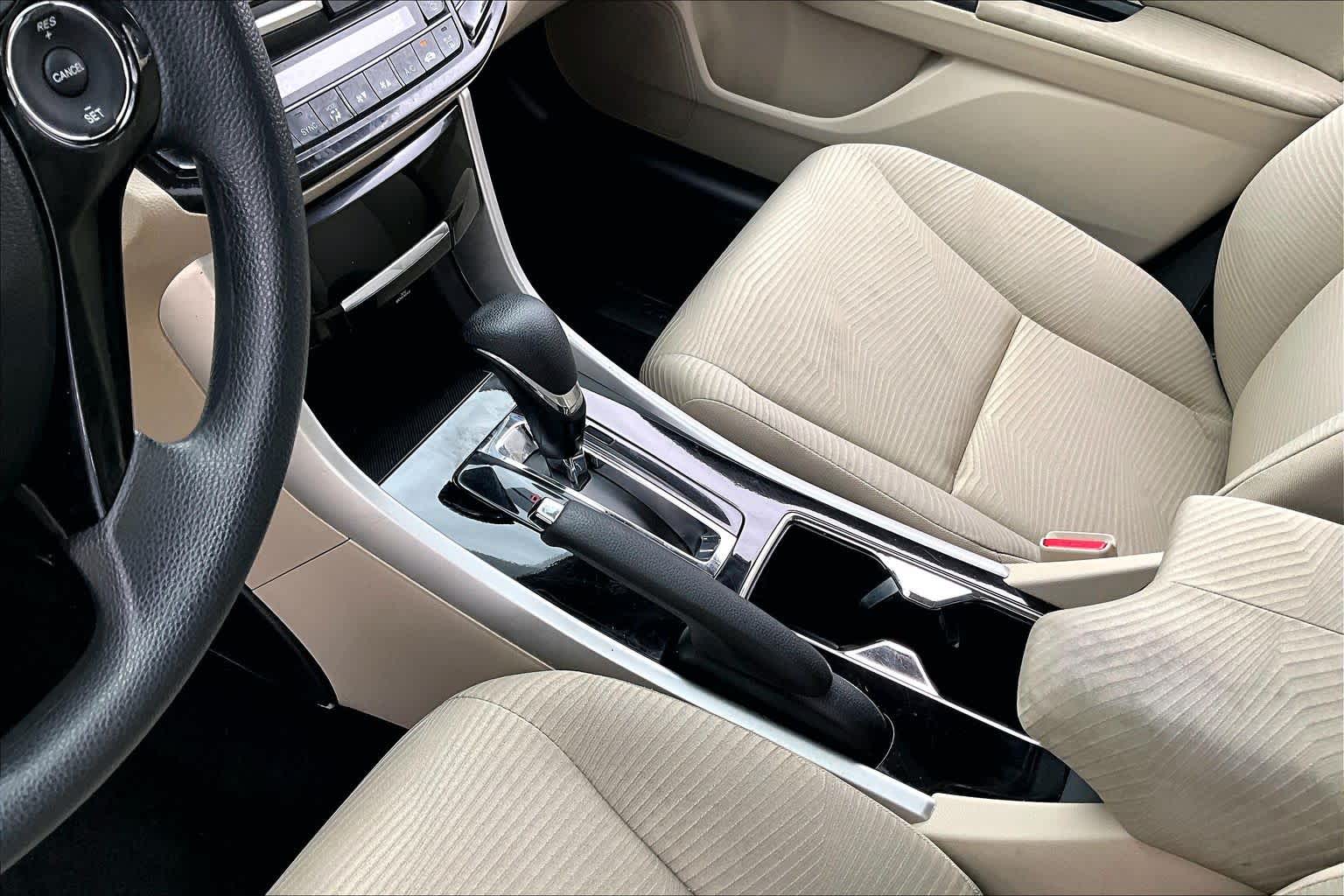 2017 Honda Accord Sedan LX White Orchid Pearl at Texan GMC Buick