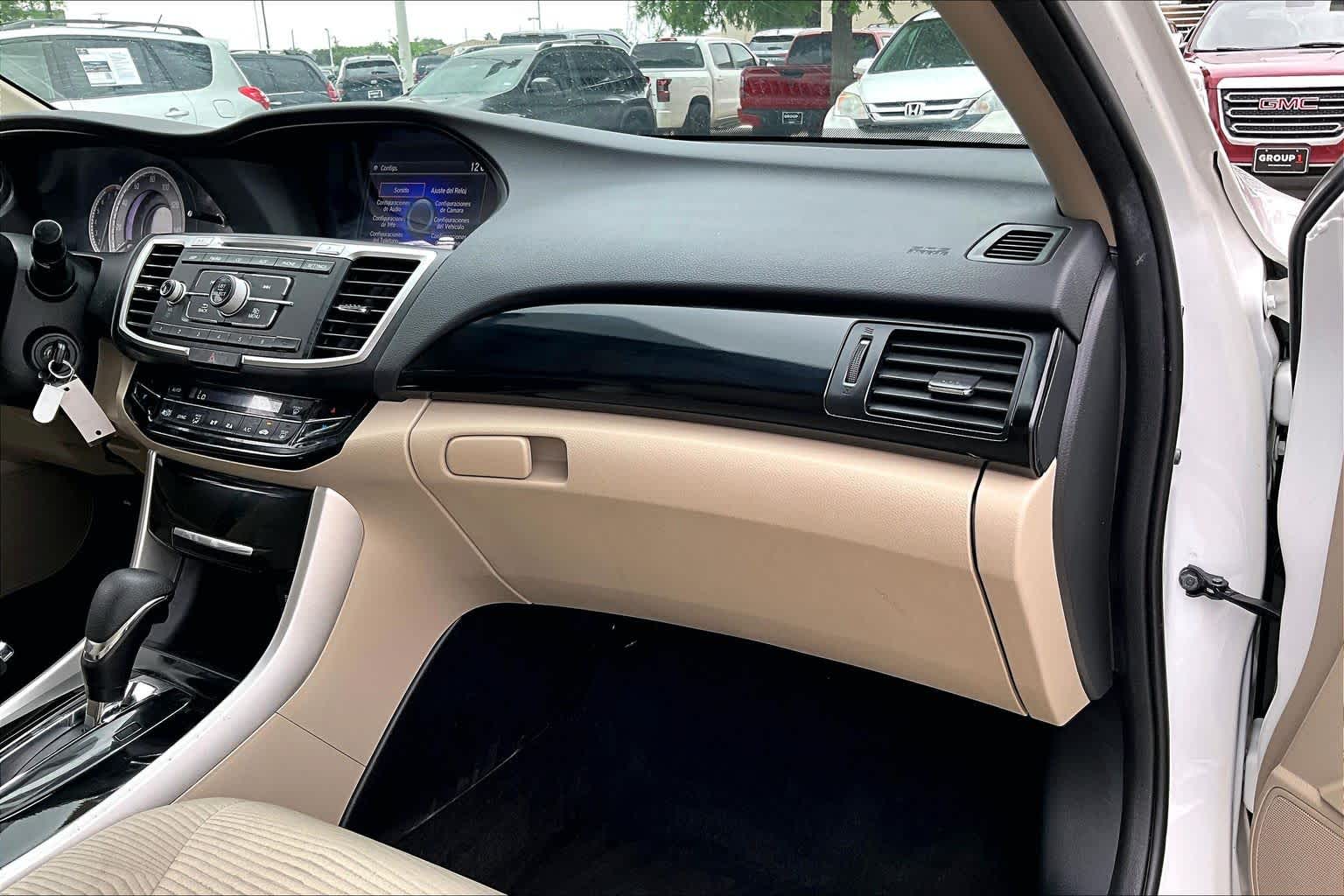 2017 Honda Accord Sedan LX White Orchid Pearl at Texan GMC Buick