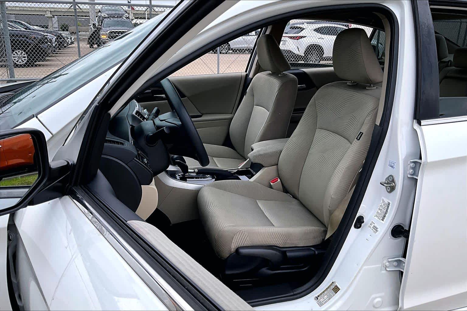 2017 Honda Accord Sedan LX White Orchid Pearl at Texan GMC Buick
