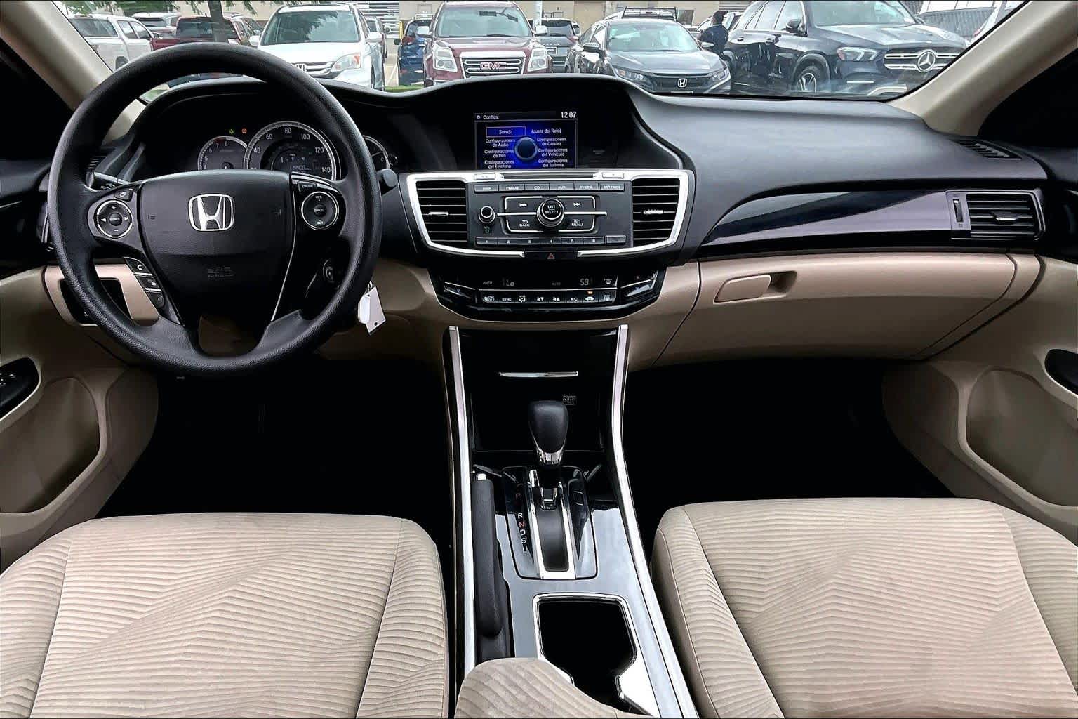 2017 Honda Accord Sedan LX White Orchid Pearl at Texan GMC Buick