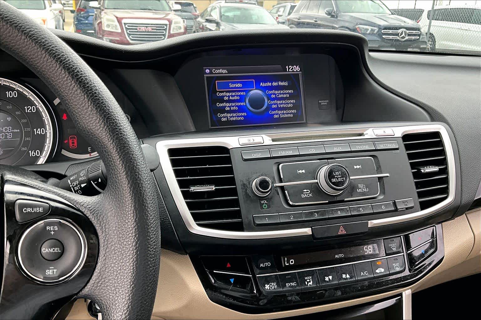 2017 Honda Accord Sedan LX White Orchid Pearl at Texan GMC Buick