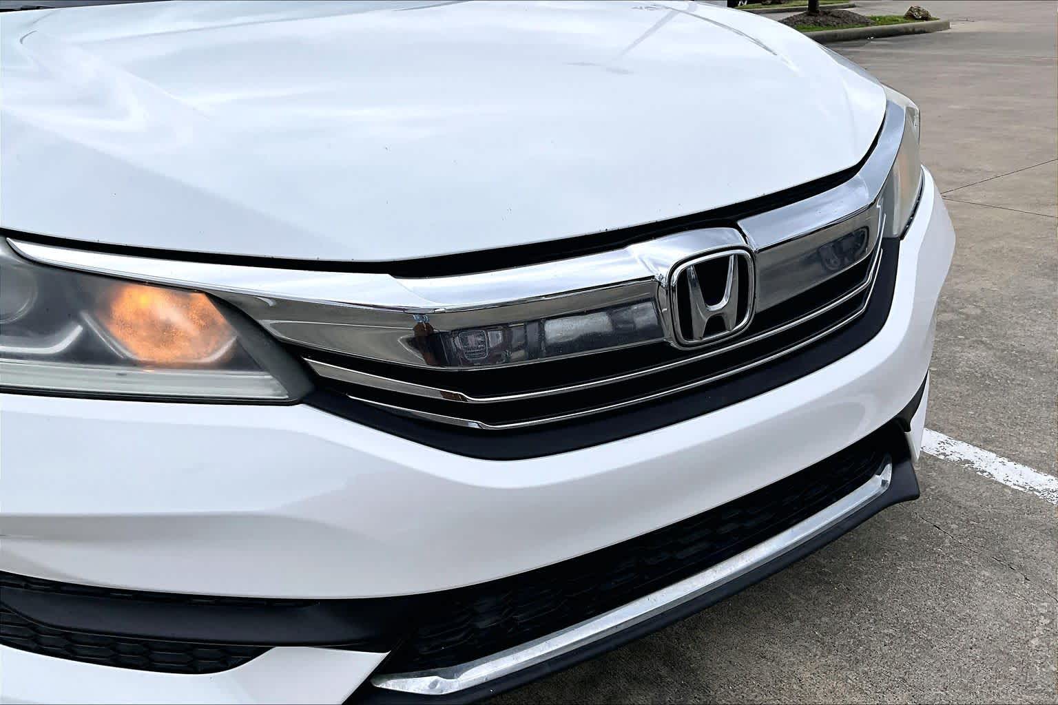 2017 Honda Accord Sedan LX White Orchid Pearl at Texan GMC Buick