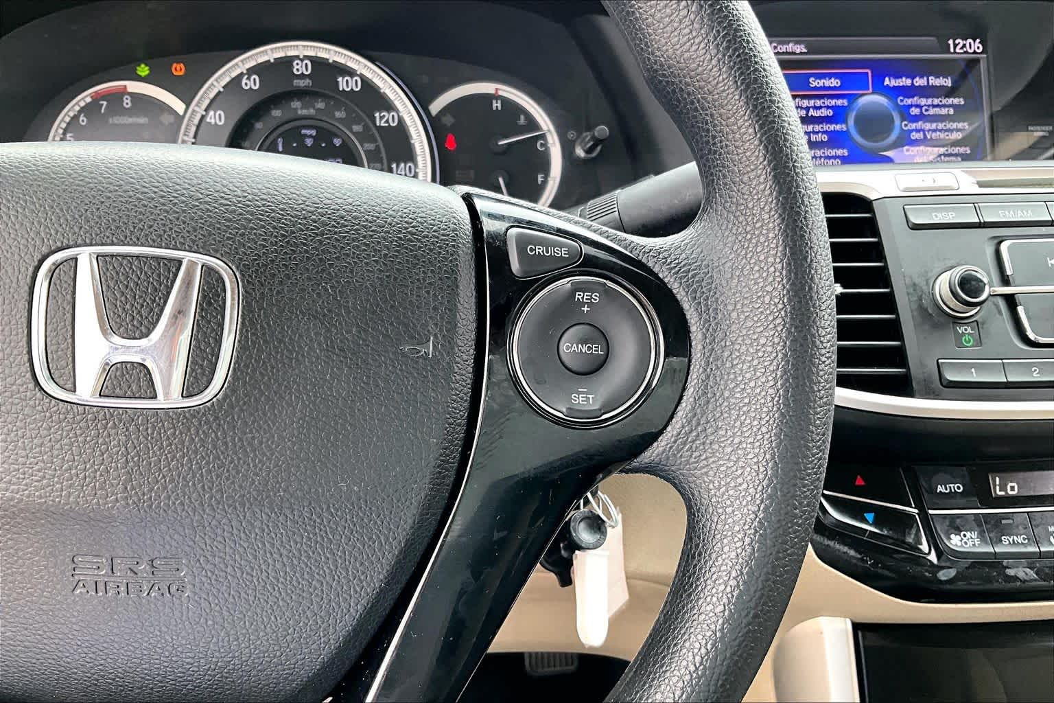 2017 Honda Accord Sedan LX White Orchid Pearl at Texan GMC Buick