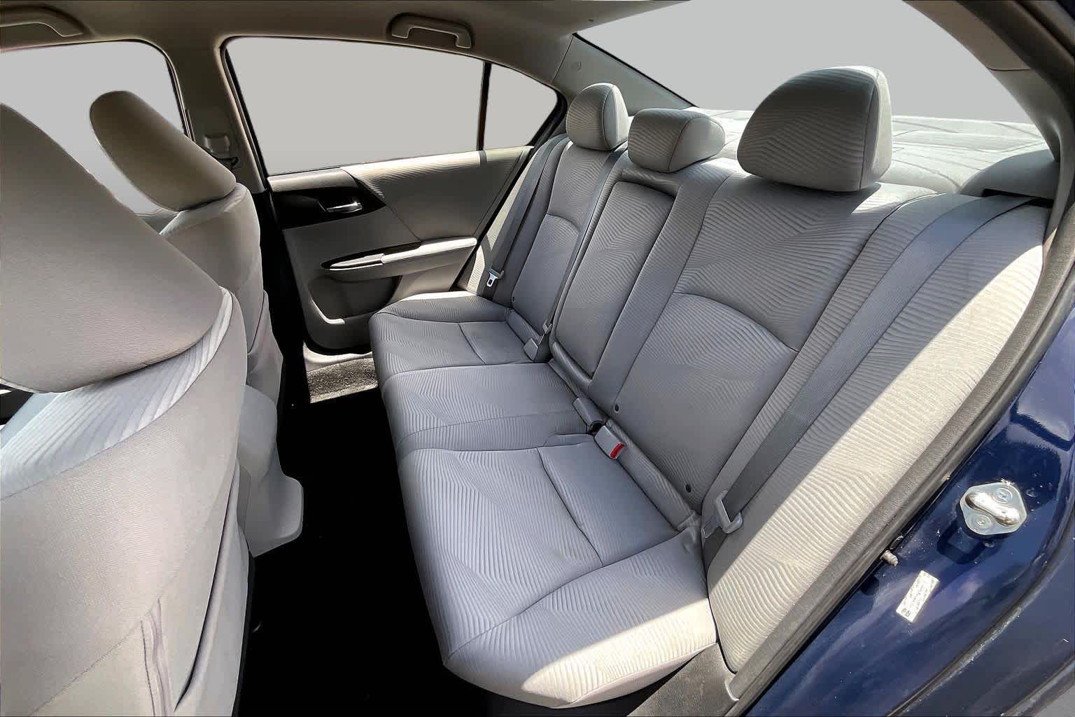2014 Honda Accord LX Obsidian Blue Pearl at Tomball Ford