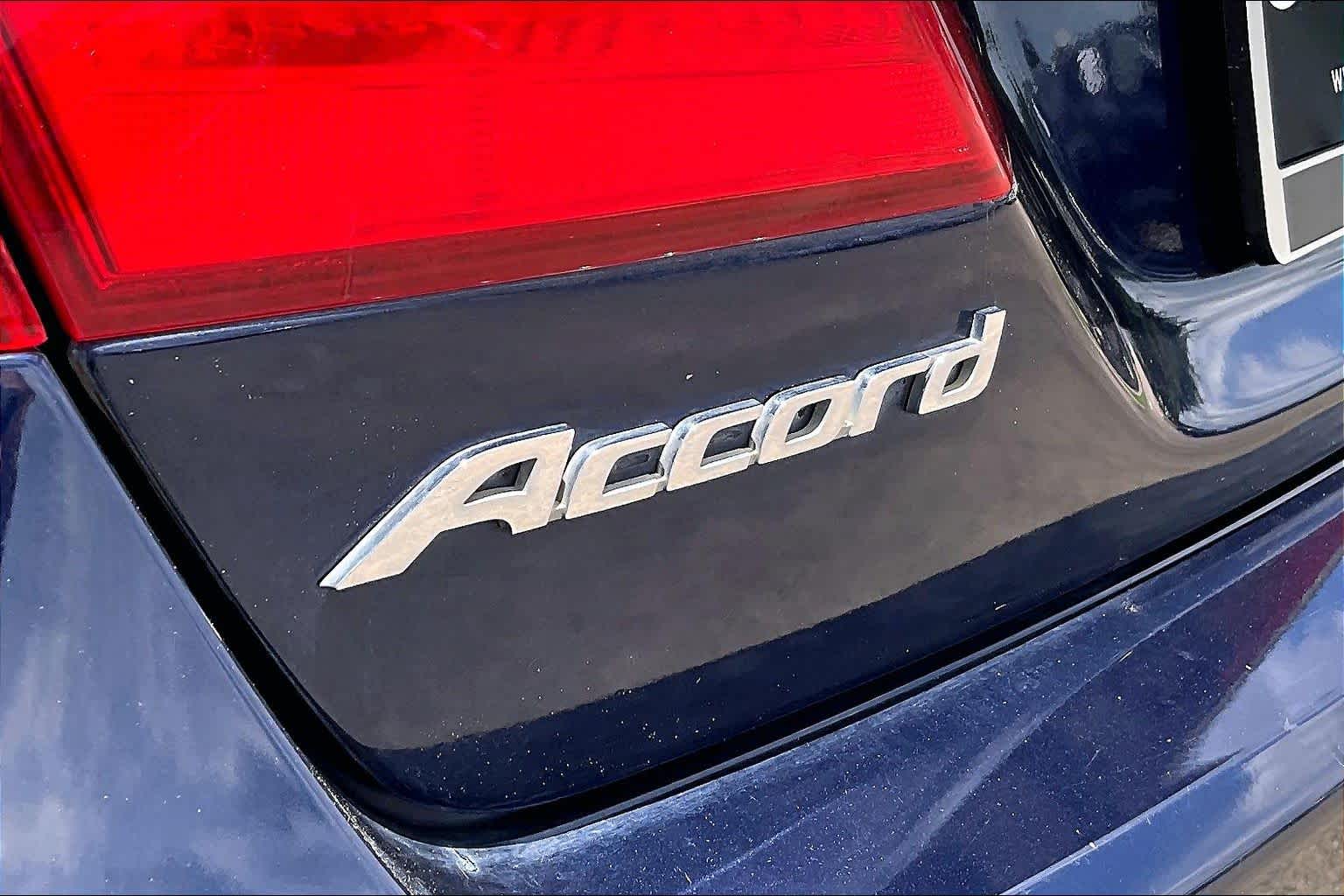 2014 Honda Accord LX Obsidian Blue Pearl at Tomball Ford