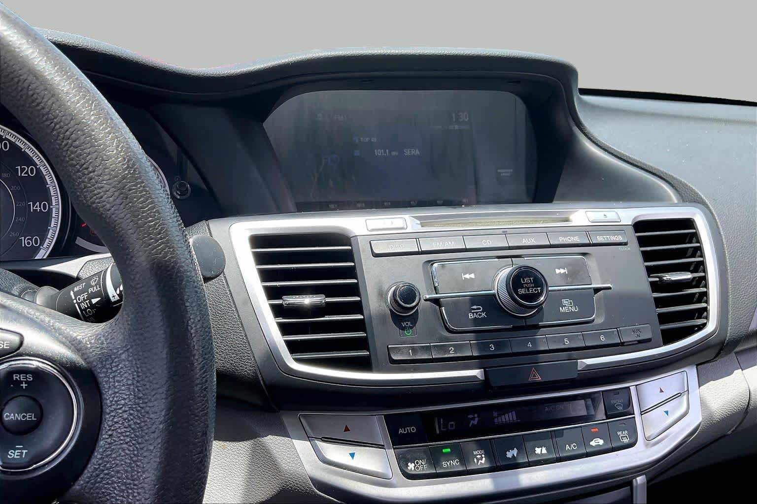 2014 Honda Accord LX Obsidian Blue Pearl at Tomball Ford