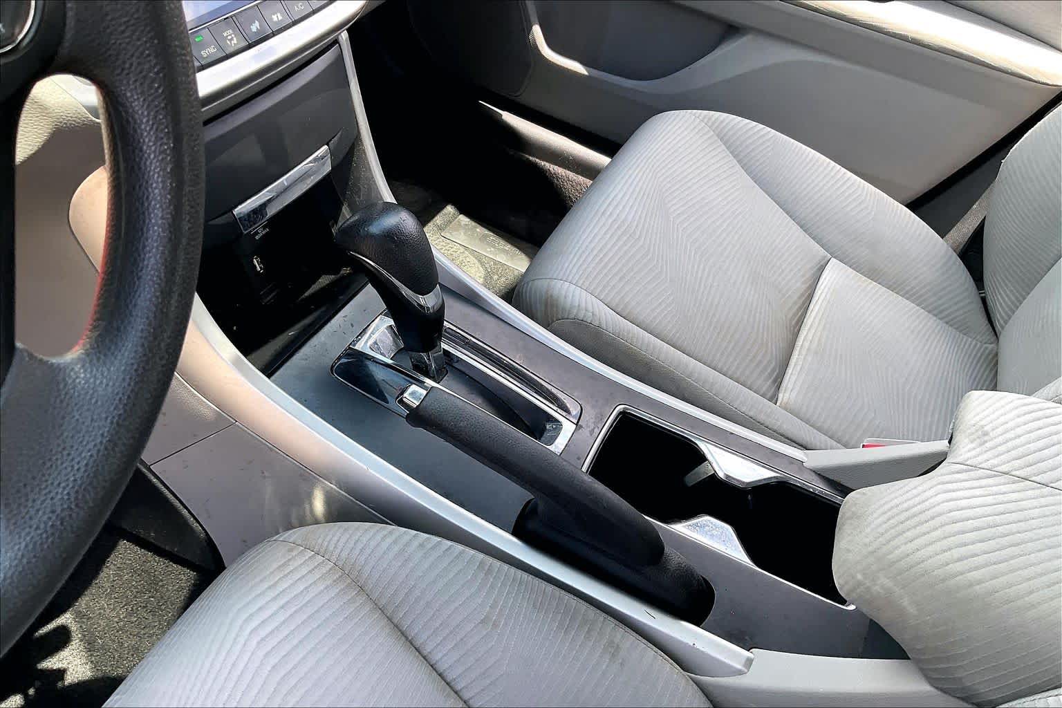 2014 Honda Accord LX Obsidian Blue Pearl at Tomball Ford