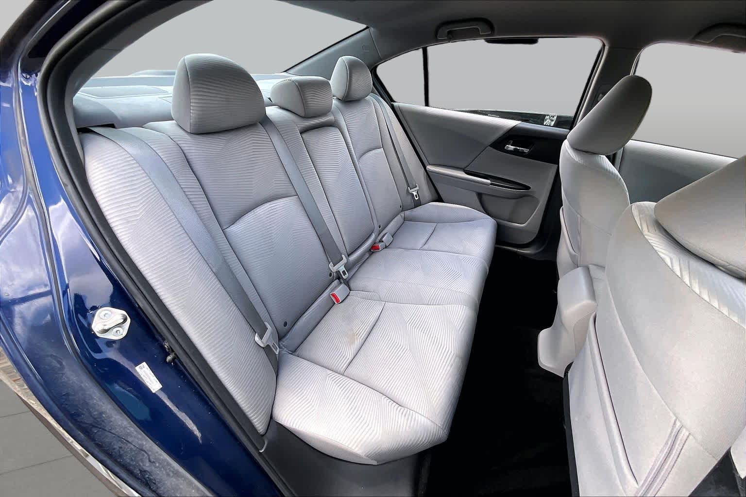 2014 Honda Accord LX Obsidian Blue Pearl at Tomball Ford