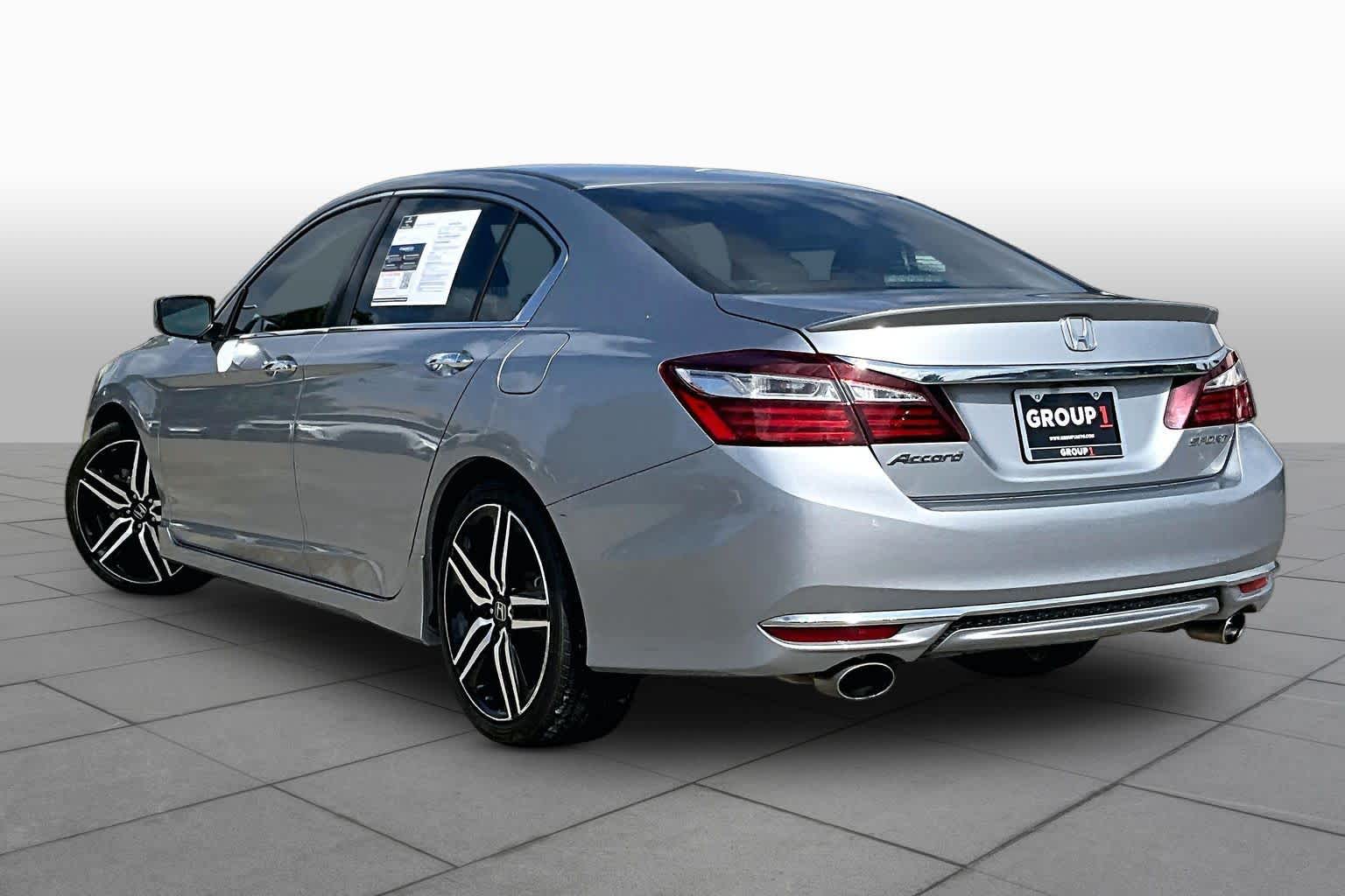 2017 Honda Accord Sedan Sport Lunar Silver Metallic at Lexus Southwest Houston