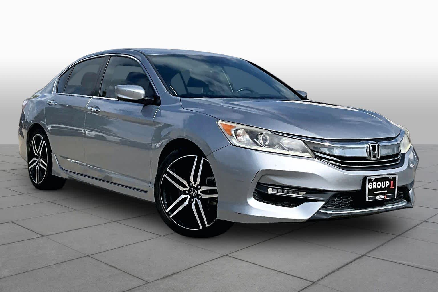 2017 Honda Accord Sedan Sport Lunar Silver Metallic at Lexus Southwest Houston
