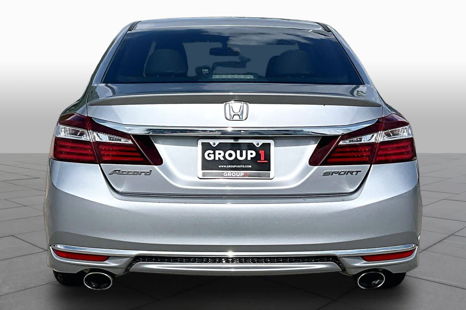 2017 Honda Accord Sedan Sport Lunar Silver Metallic at Lexus Southwest Houston