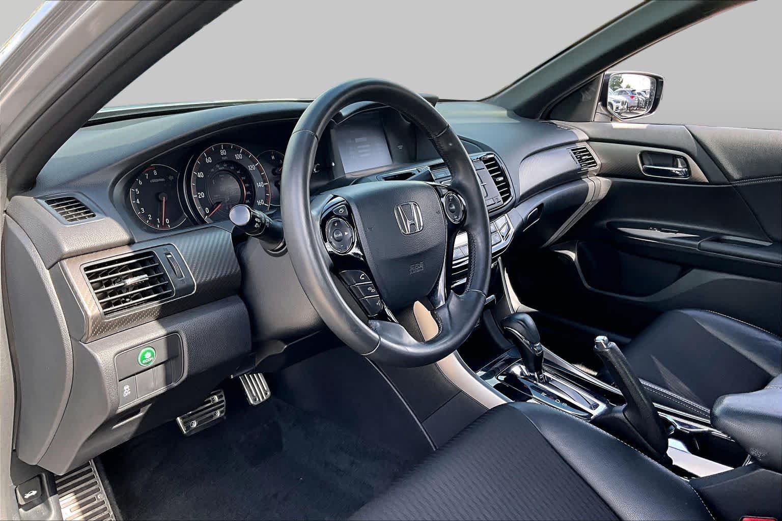 2017 Honda Accord Sedan Sport Lunar Silver Metallic at Lexus Southwest Houston