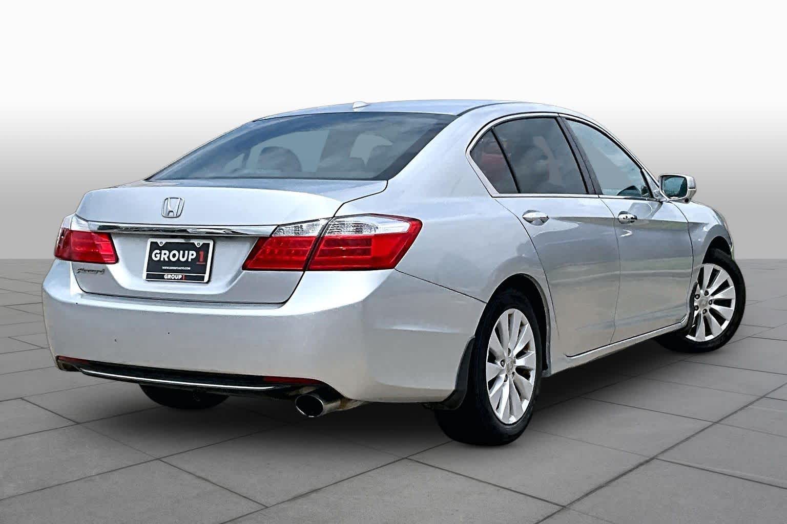 2015 Honda Accord EX-L Alabaster Silver Metallic at Tomball Ford