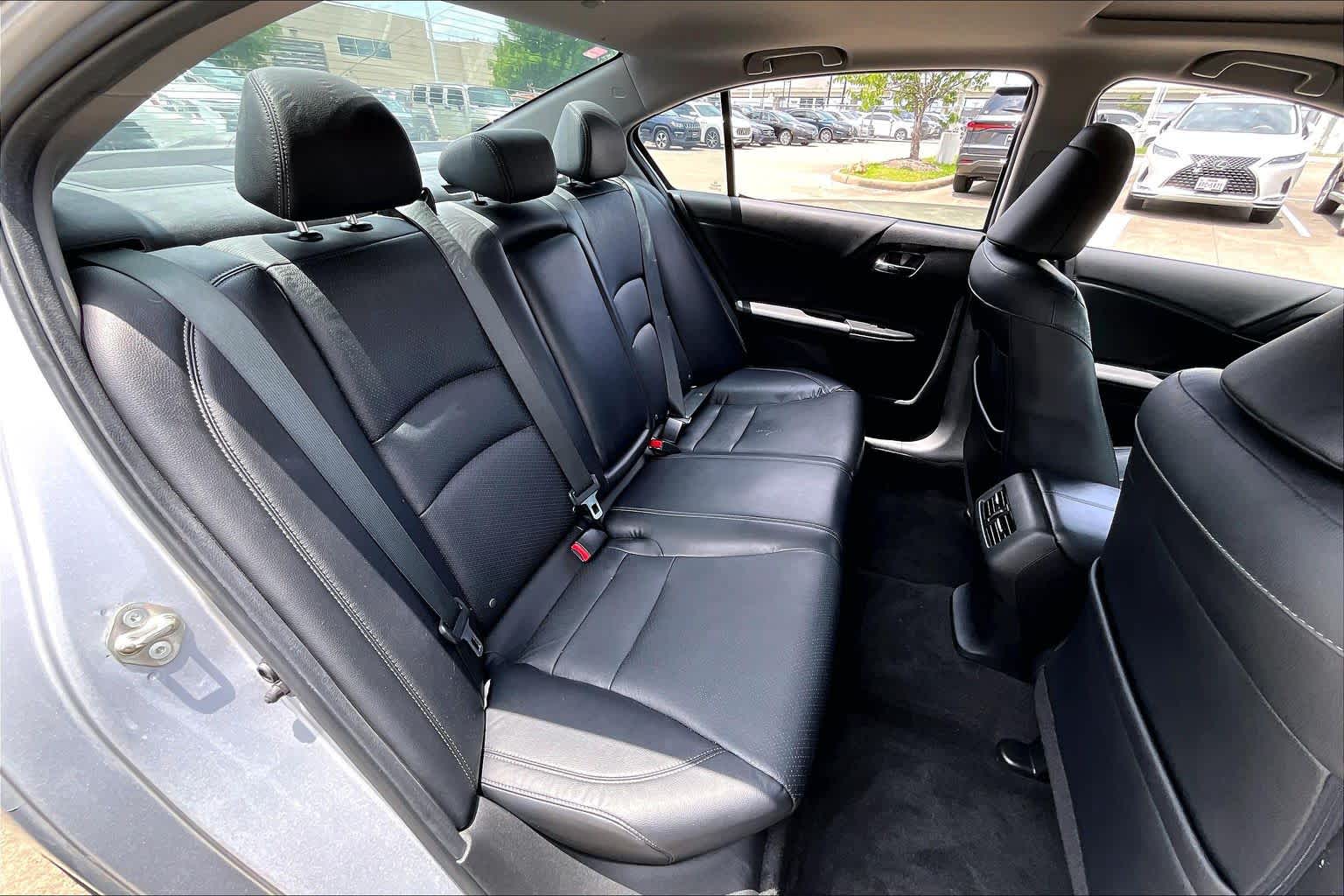 2015 Honda Accord EX-L Alabaster Silver Metallic at Tomball Ford