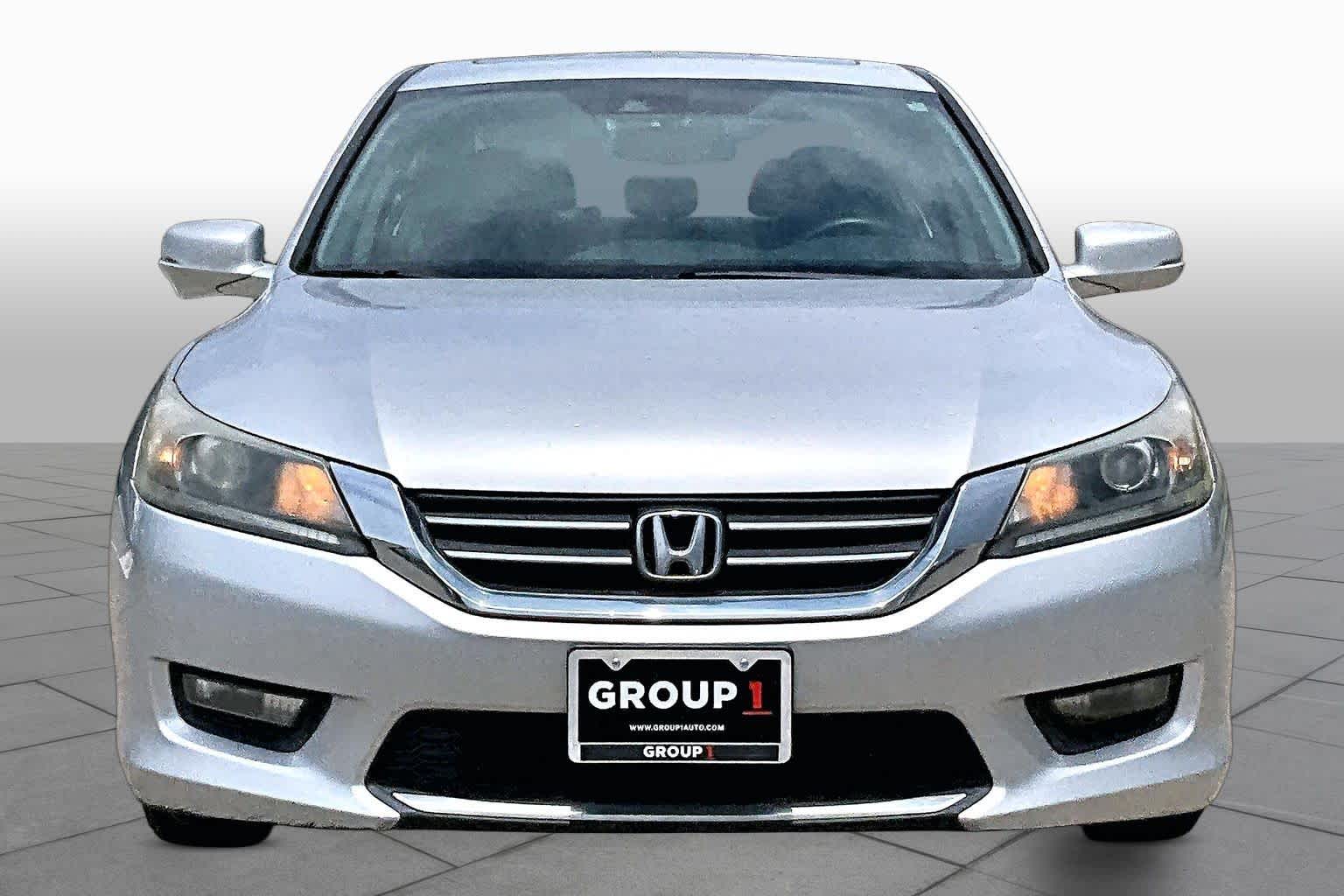 2015 Honda Accord EX-L Alabaster Silver Metallic at Tomball Ford