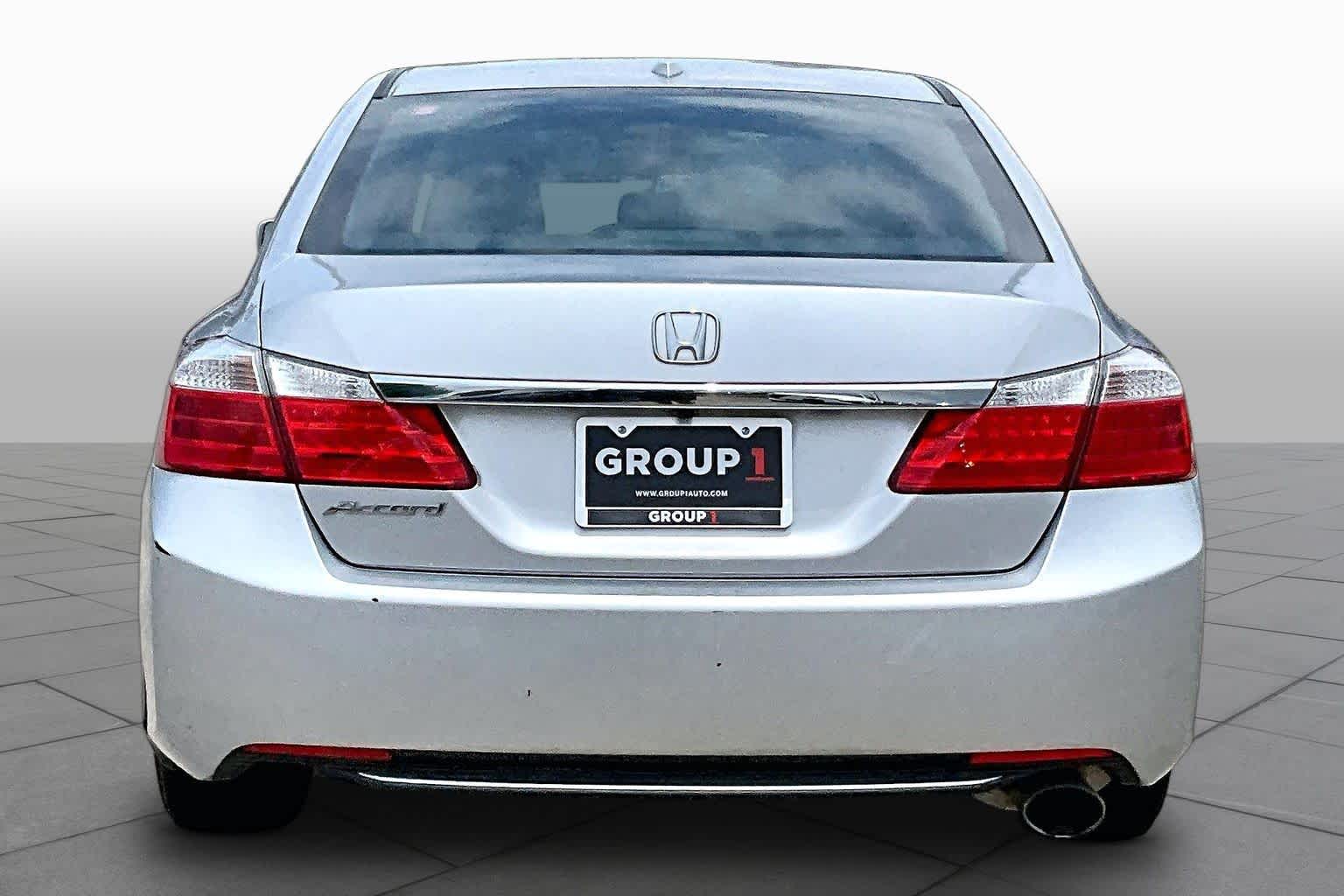 2015 Honda Accord EX-L Alabaster Silver Metallic at Tomball Ford