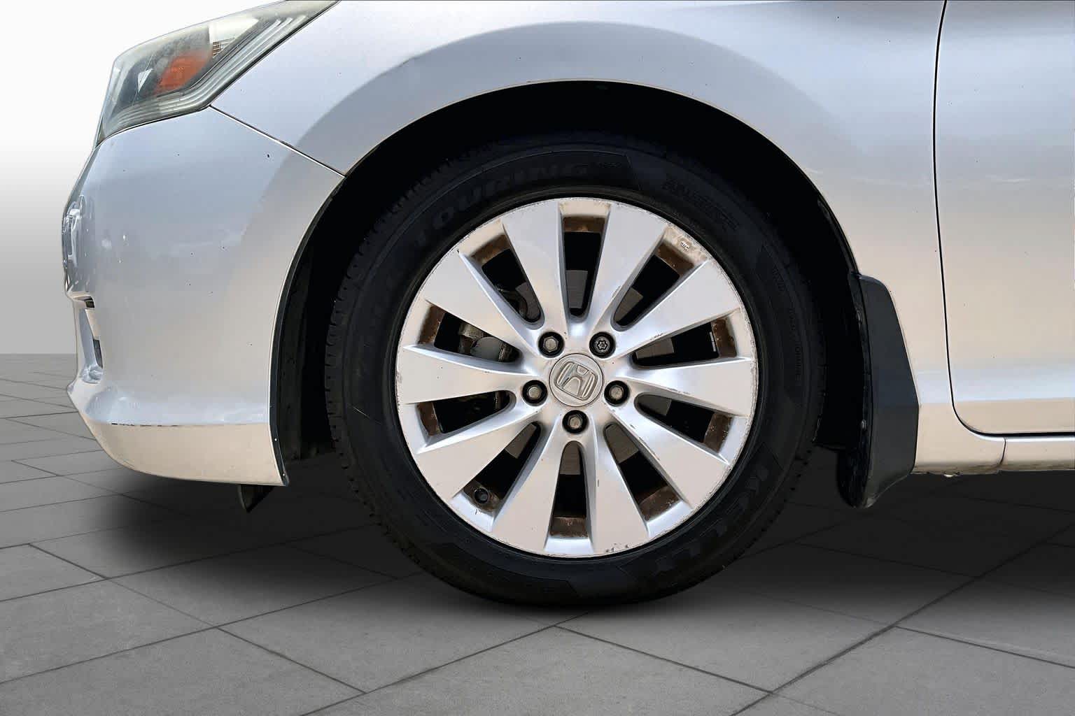 2015 Honda Accord EX-L Alabaster Silver Metallic at Tomball Ford