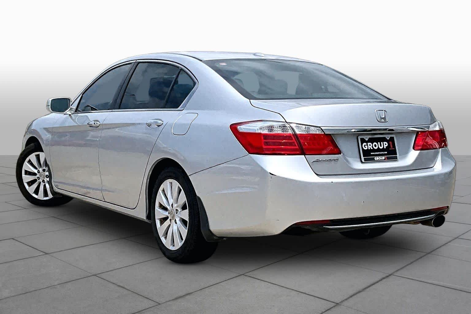 2015 Honda Accord EX-L Alabaster Silver Metallic at Tomball Ford