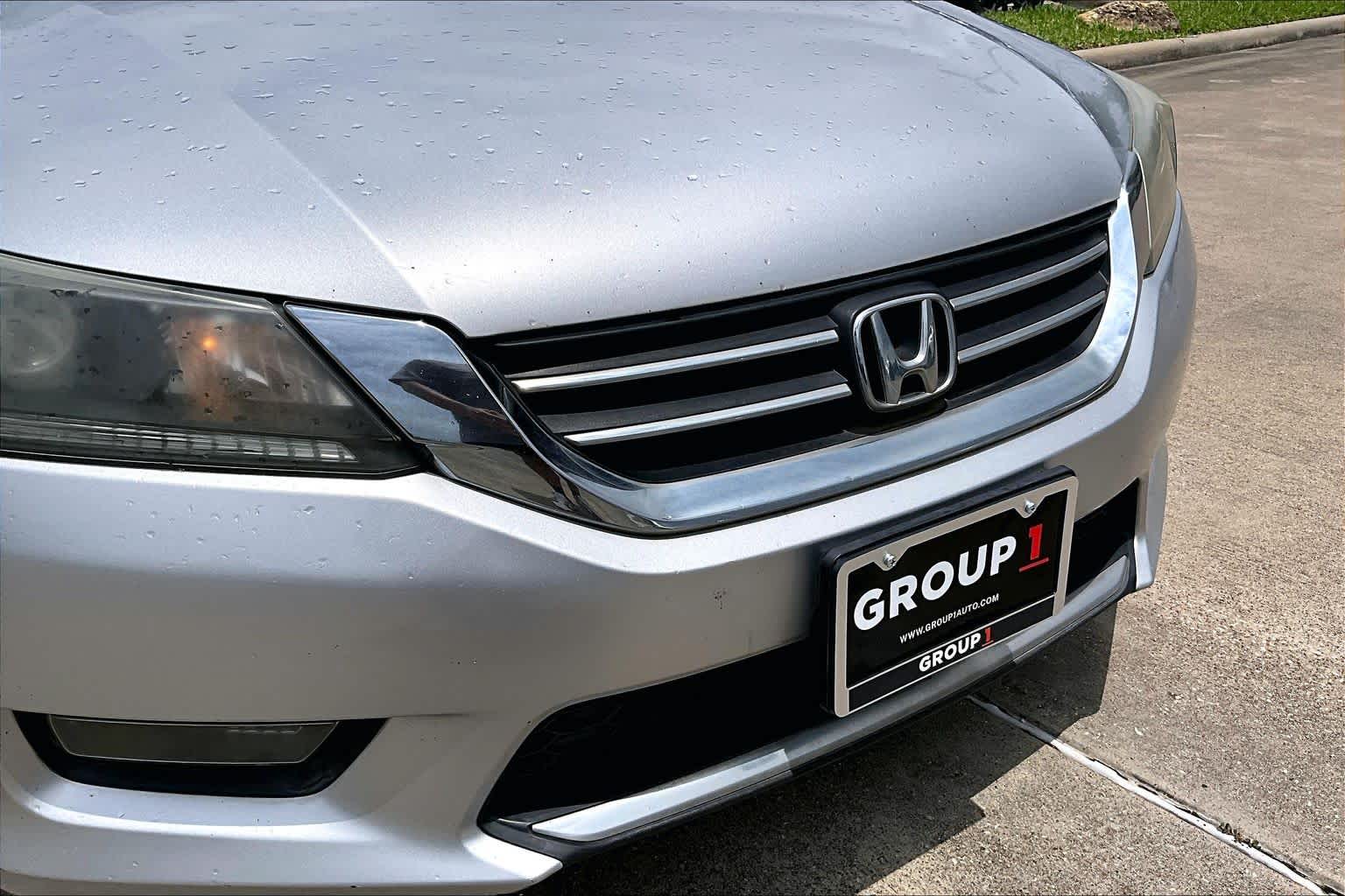 2015 Honda Accord EX-L Alabaster Silver Metallic at Tomball Ford