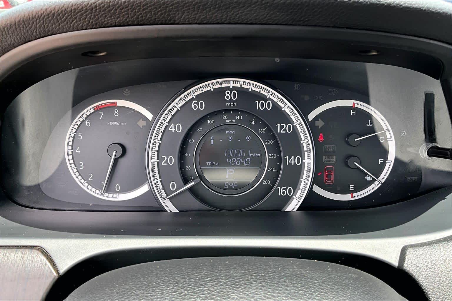 2015 Honda Accord EX-L Alabaster Silver Metallic at Tomball Ford