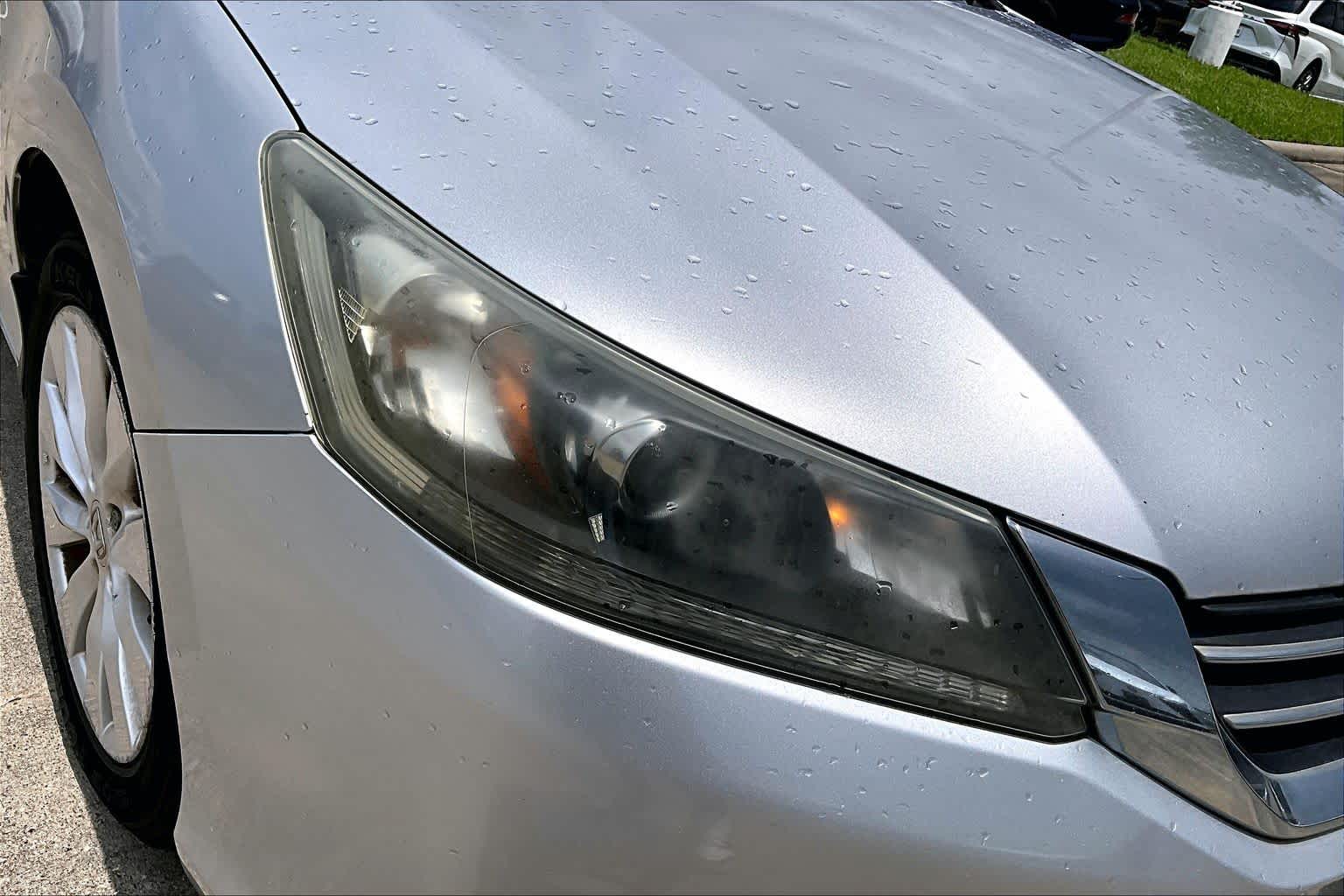 2015 Honda Accord EX-L Alabaster Silver Metallic at Tomball Ford