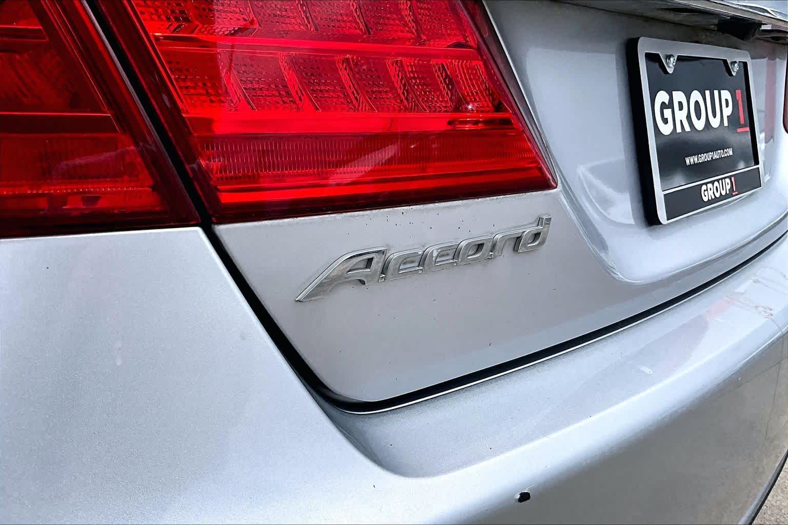 2015 Honda Accord EX-L Alabaster Silver Metallic at Tomball Ford