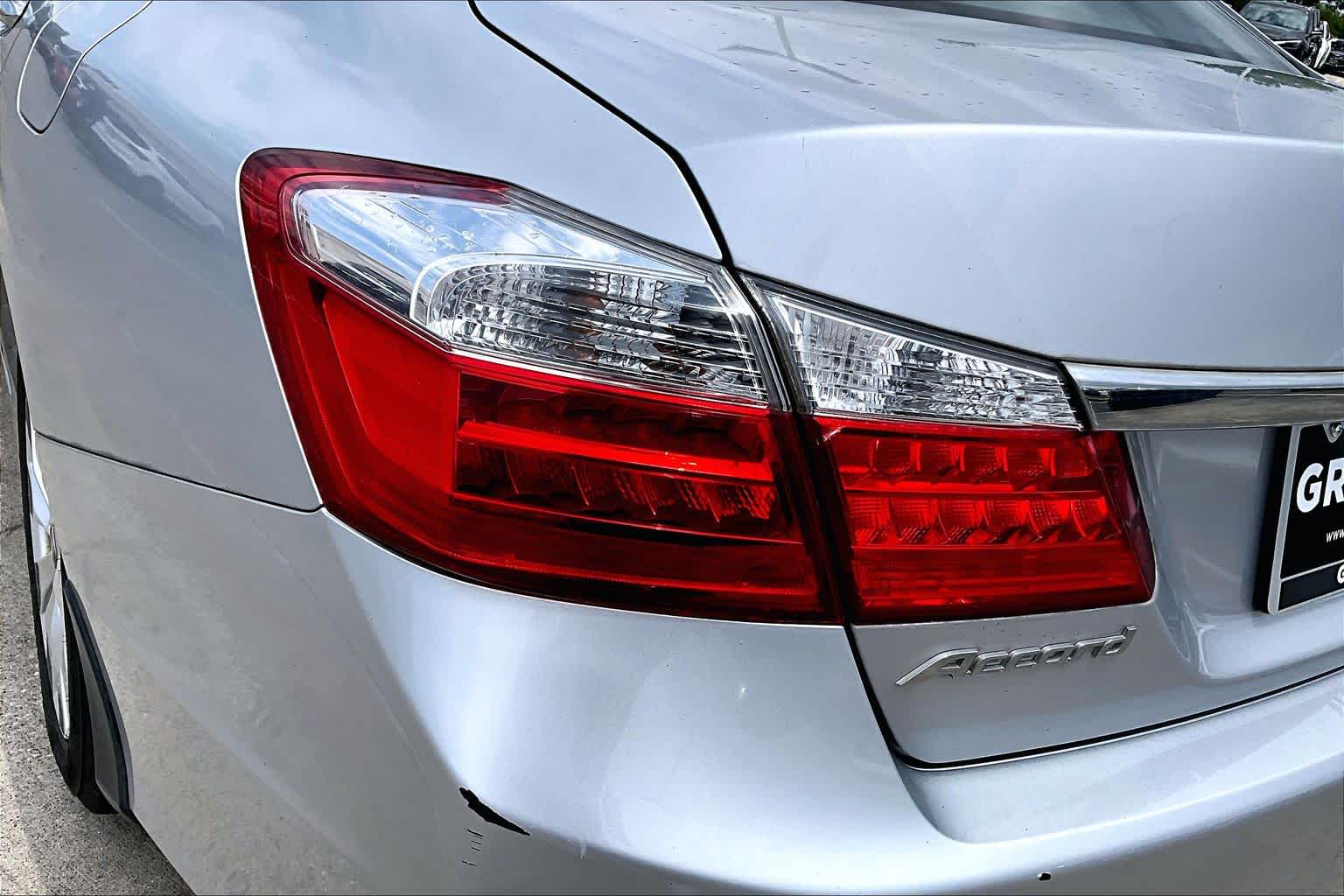 2015 Honda Accord EX-L Alabaster Silver Metallic at Tomball Ford