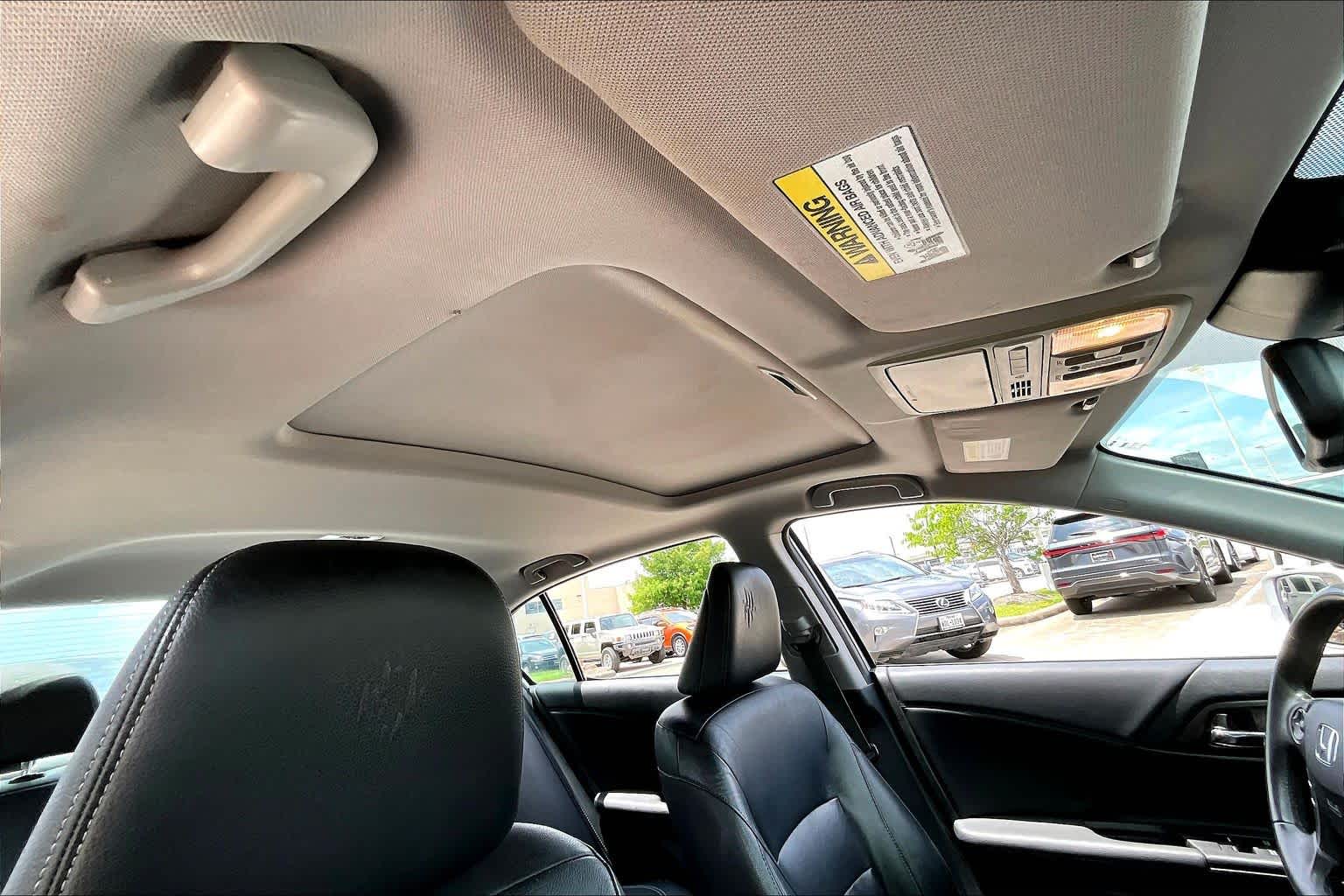2015 Honda Accord EX-L Alabaster Silver Metallic at Tomball Ford