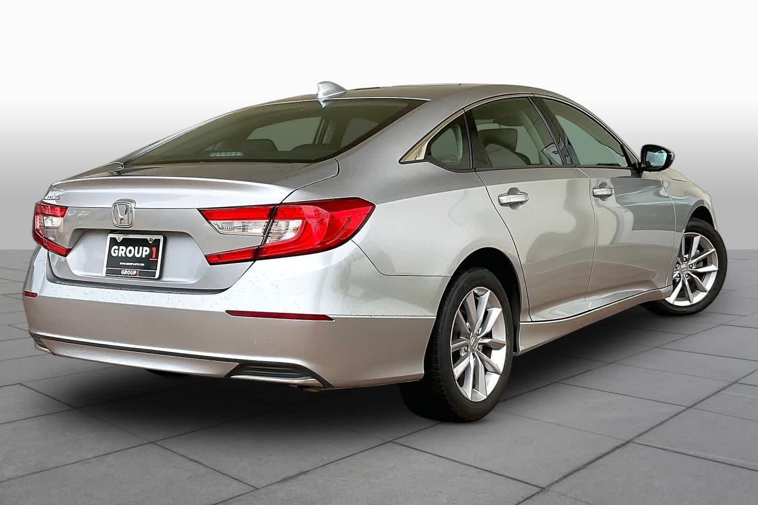 2021 Honda Accord Sedan LX Lunar Silver Metallic at AutoNation Ford Gulf Fwy