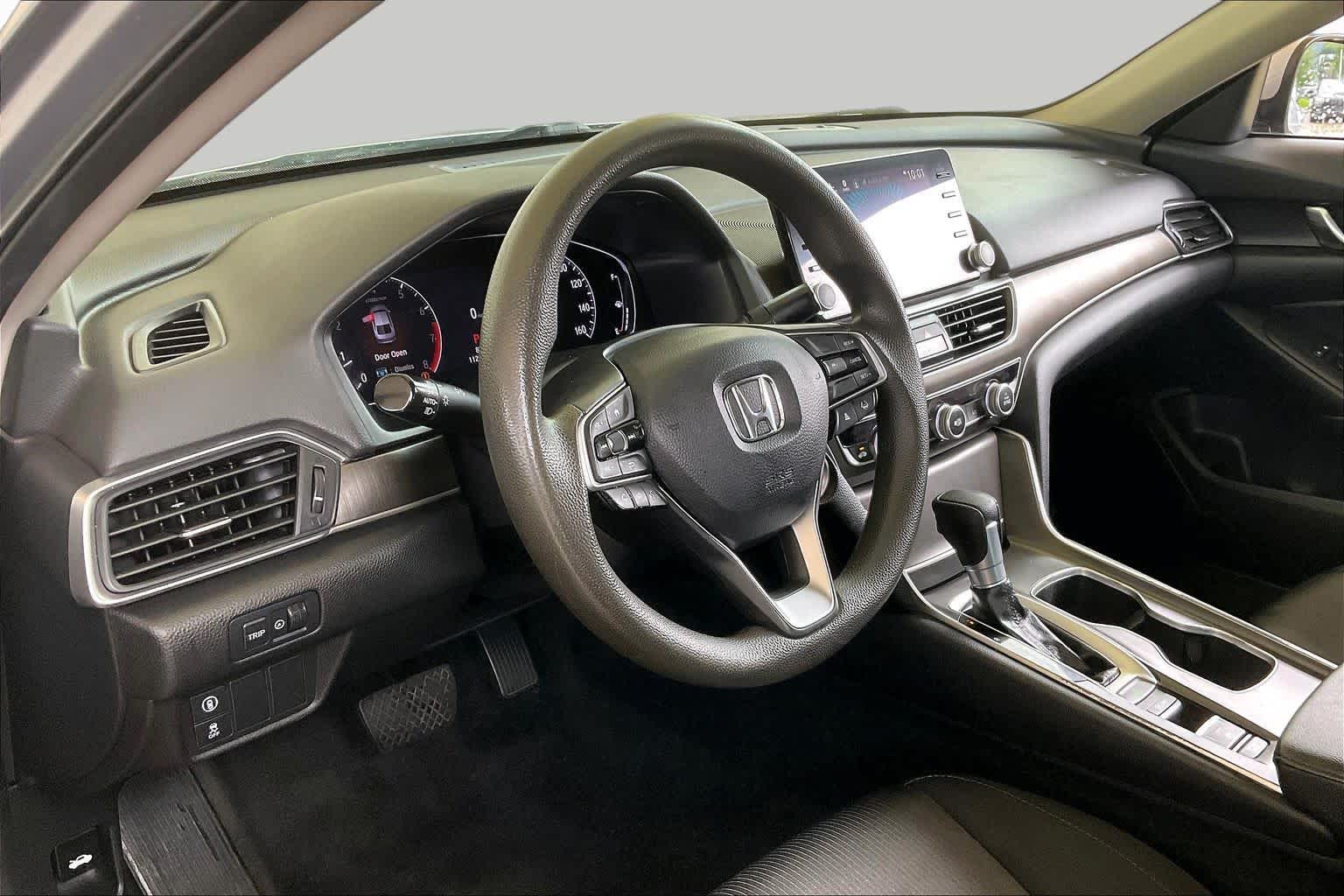 2021 Honda Accord Sedan LX Lunar Silver Metallic at AutoNation Ford Gulf Fwy