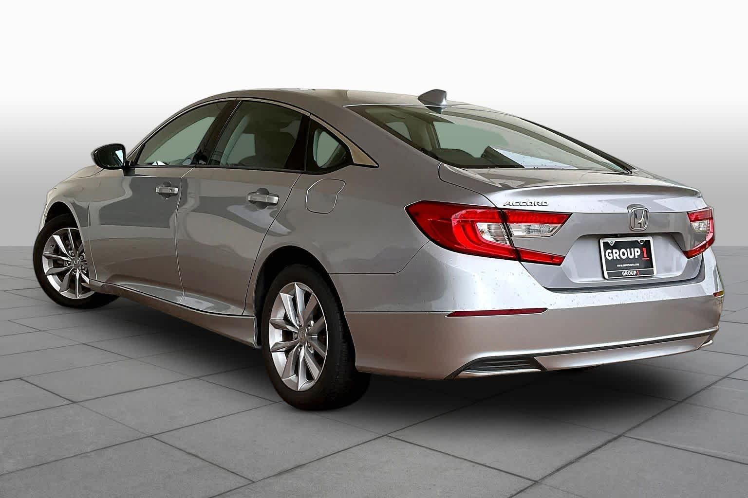 2021 Honda Accord Sedan LX Lunar Silver Metallic at AutoNation Ford Gulf Fwy