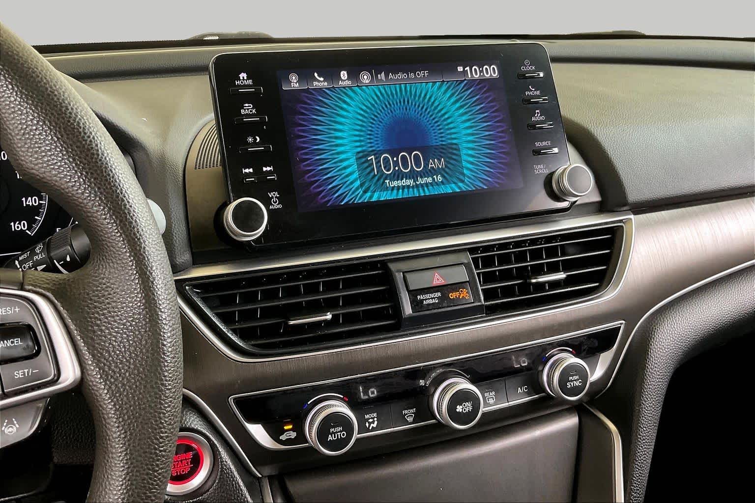 2021 Honda Accord Sedan LX Lunar Silver Metallic at AutoNation Ford Gulf Fwy
