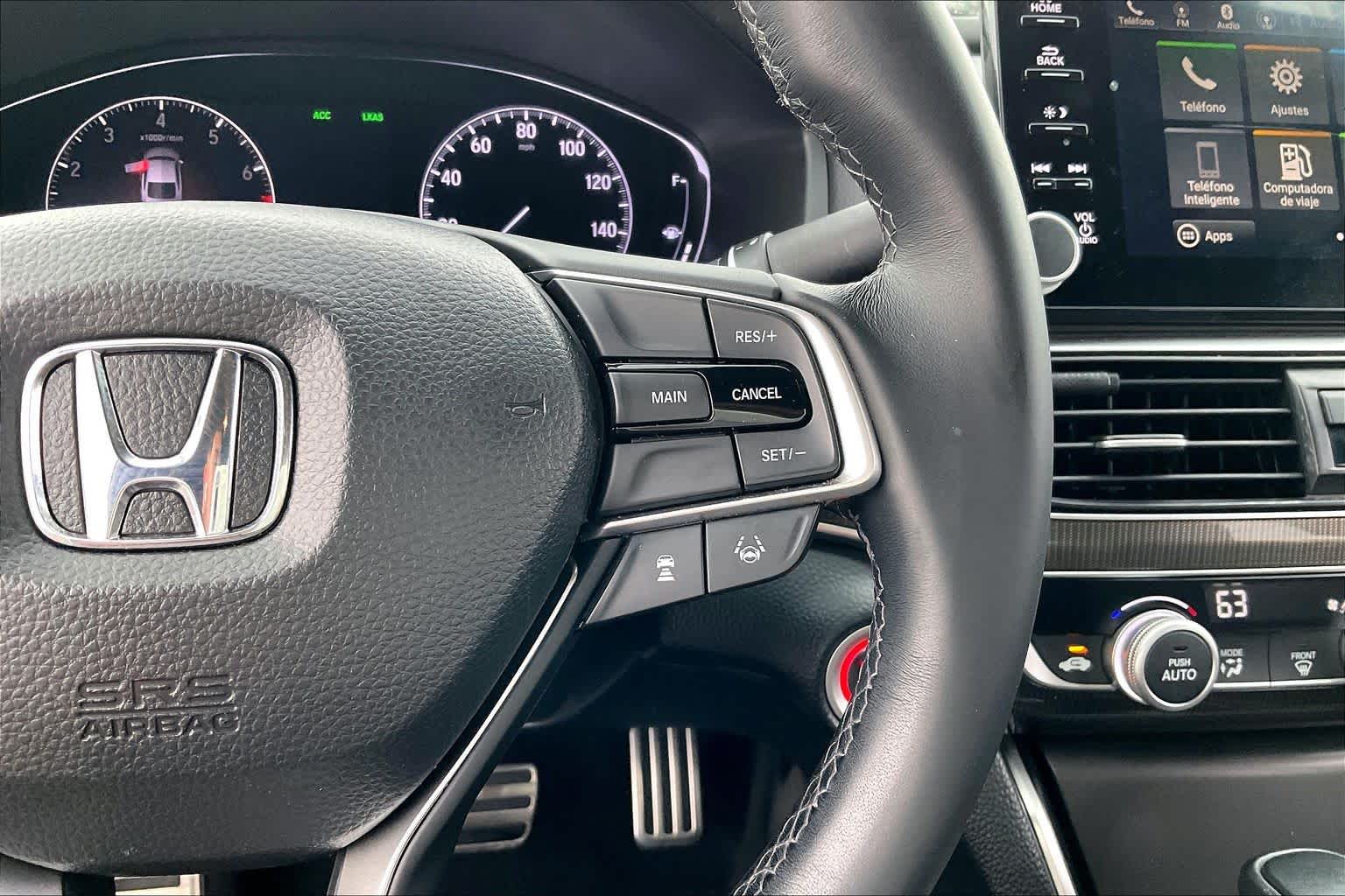 2019 Honda Accord Sport 1.5T Platinum White Pearl at Honda of Clear Lake