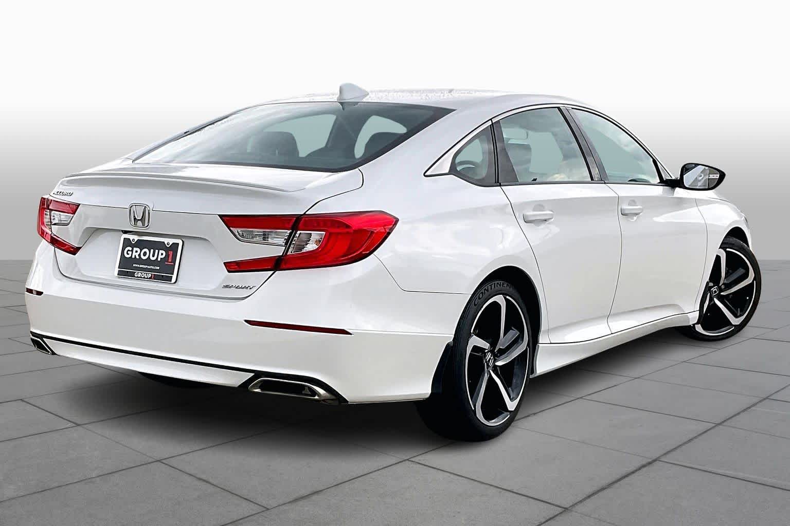 2019 Honda Accord Sport 1.5T Platinum White Pearl at Honda of Clear Lake