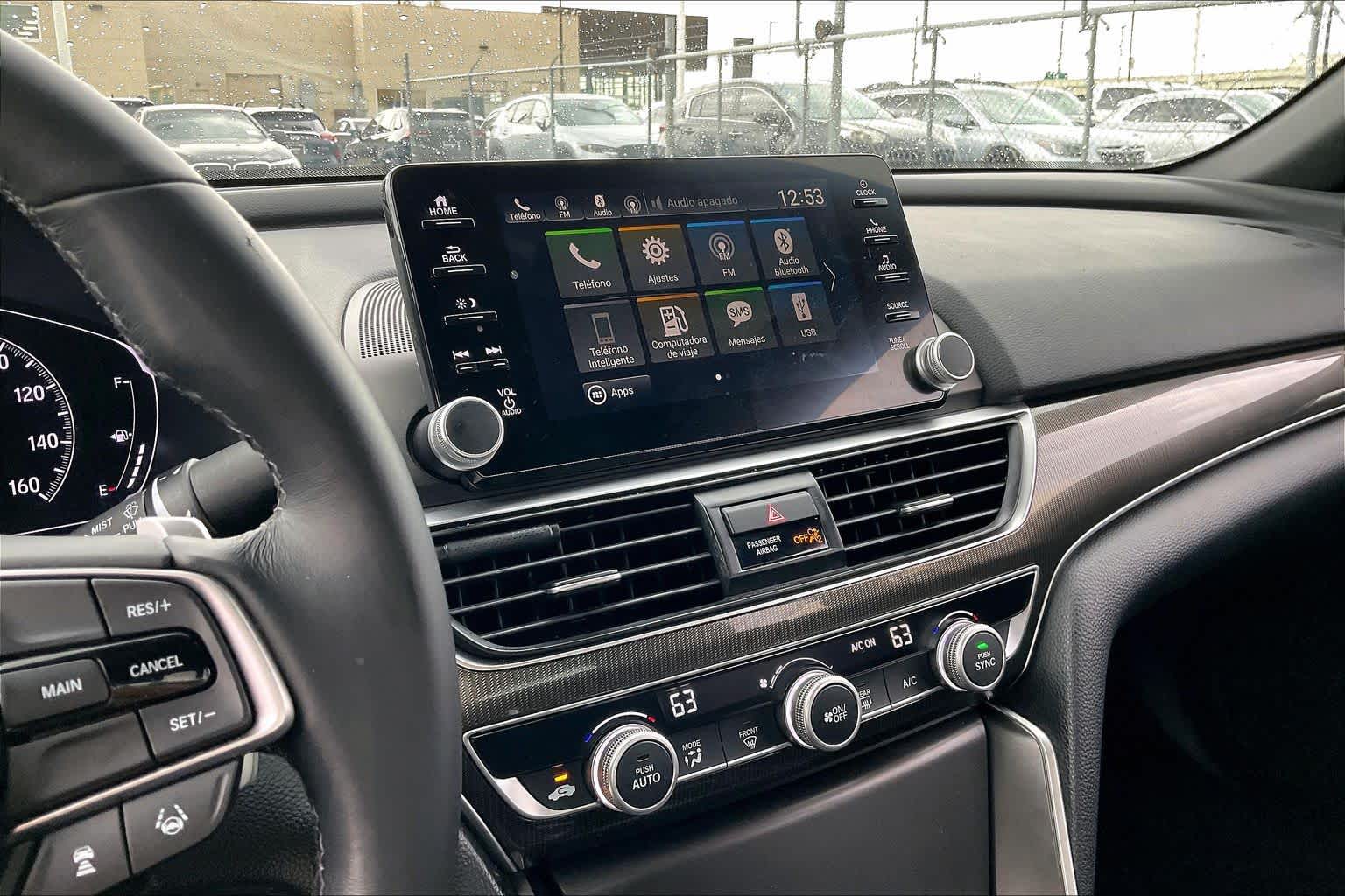 2019 Honda Accord Sport 1.5T Platinum White Pearl at Honda of Clear Lake