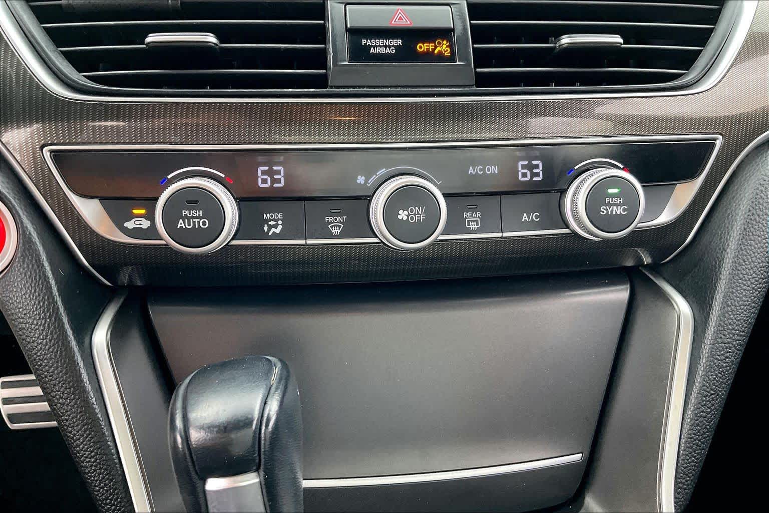 2019 Honda Accord Sport 1.5T Platinum White Pearl at Honda of Clear Lake