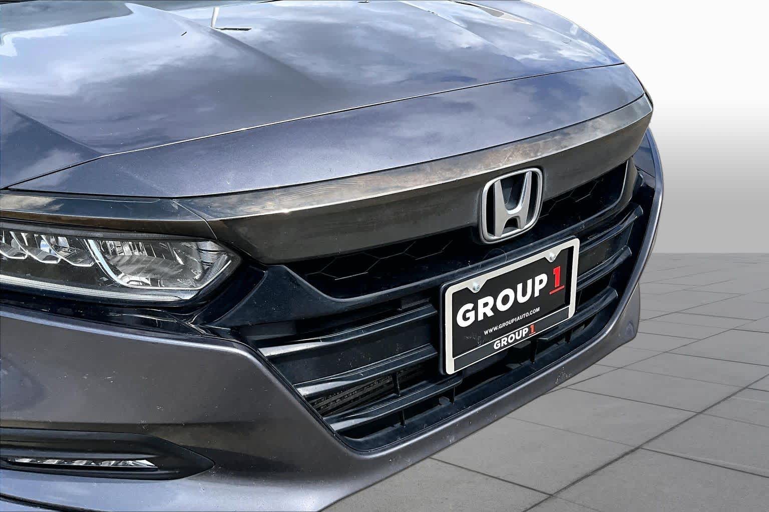 2018 Honda Accord Sedan Sport 1.5T Modern Steel Metallic at Honda of Clear Lake
