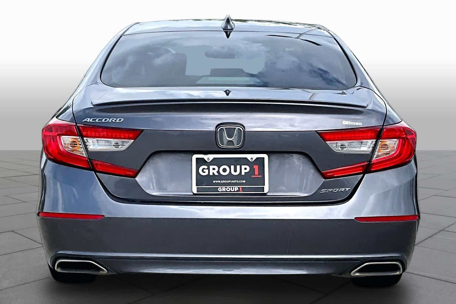 2018 Honda Accord Sedan Sport 1.5T Modern Steel Metallic at Honda of Clear Lake