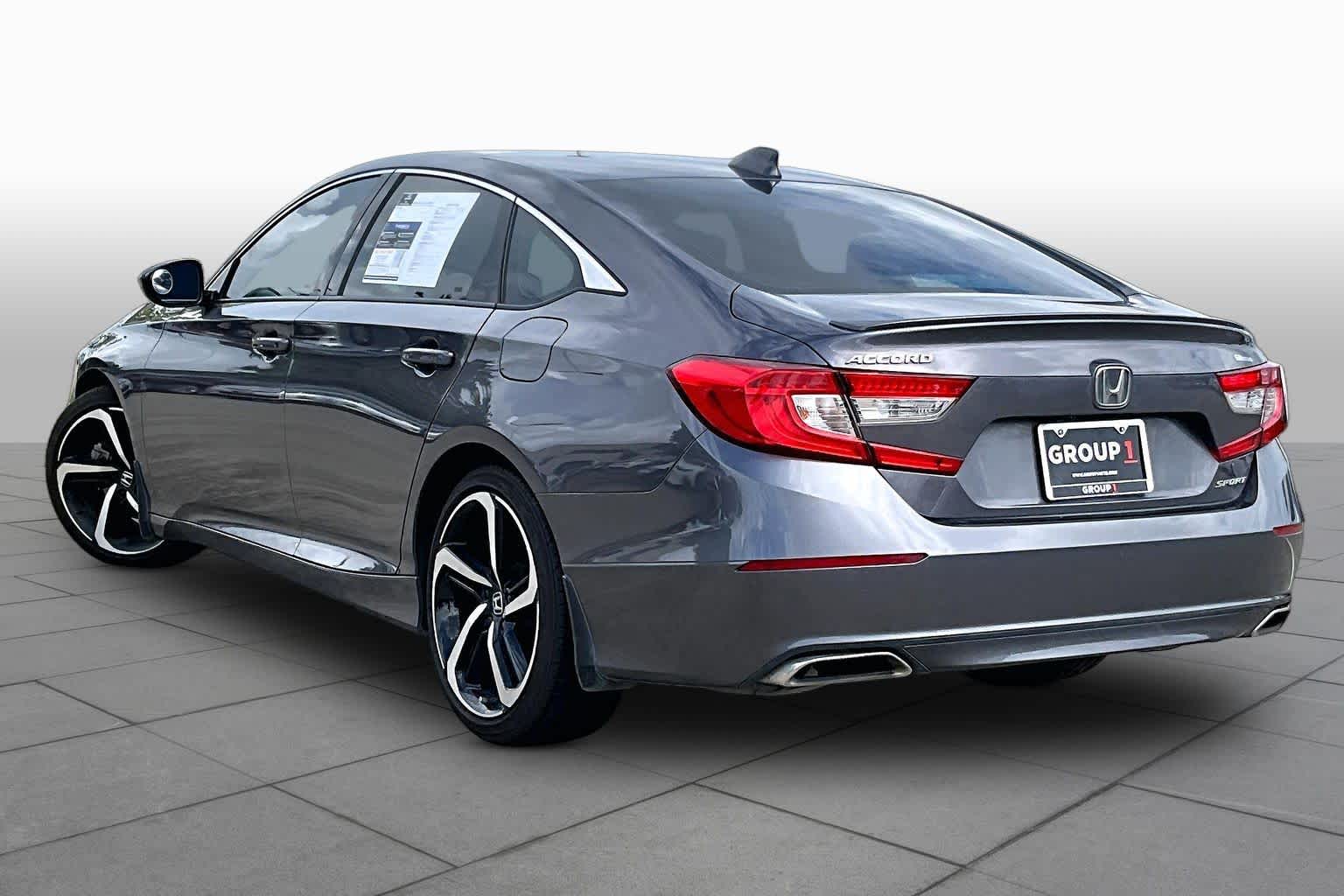 2018 Honda Accord Sedan Sport 1.5T Modern Steel Metallic at Honda of Clear Lake