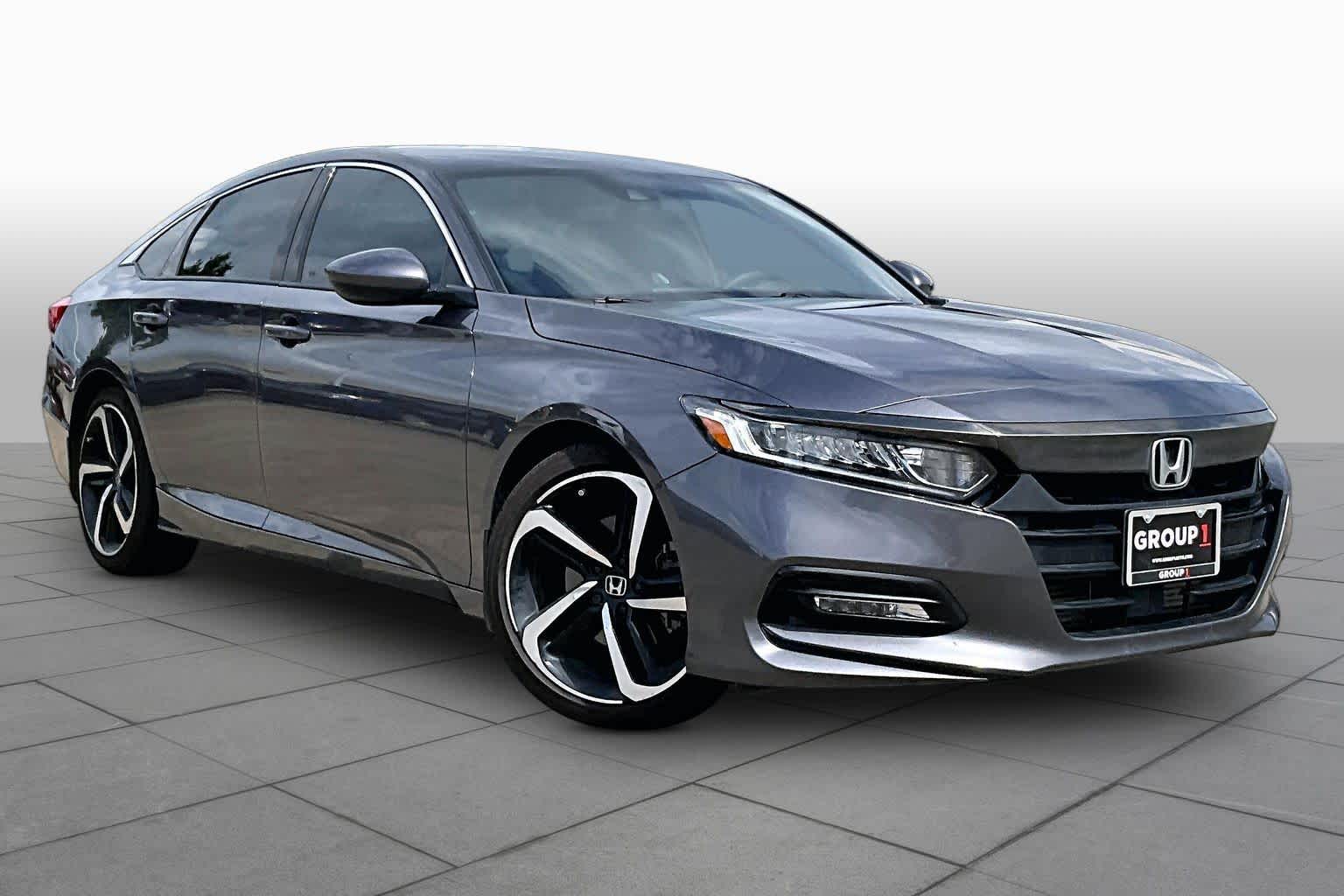2018 Honda Accord Sedan Sport 1.5T Modern Steel Metallic at Honda of Clear Lake