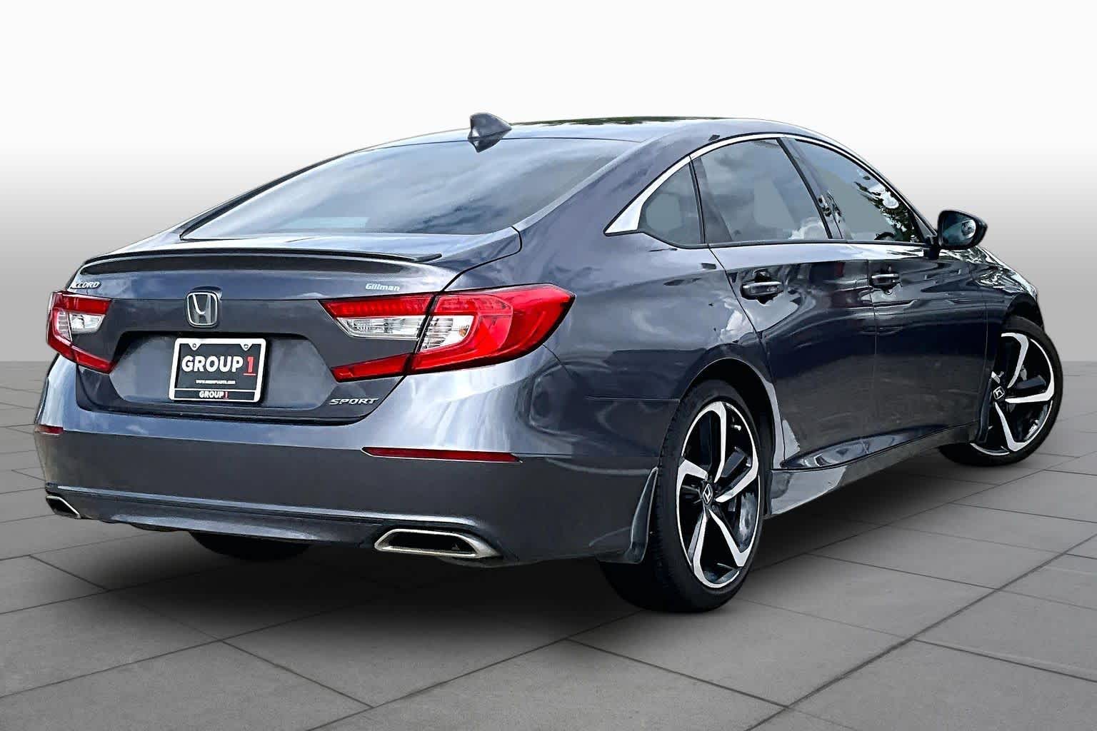 2018 Honda Accord Sedan Sport 1.5T Modern Steel Metallic at Honda of Clear Lake