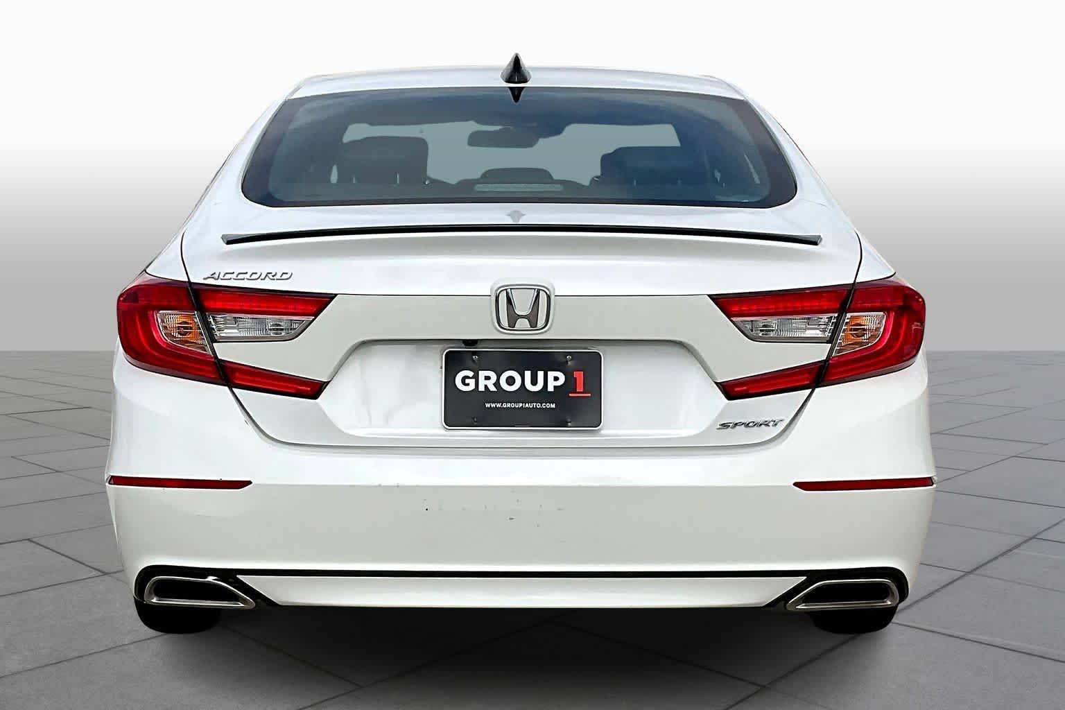2022 Honda Accord Sport Platinum White Pearl at Honda of Clear Lake