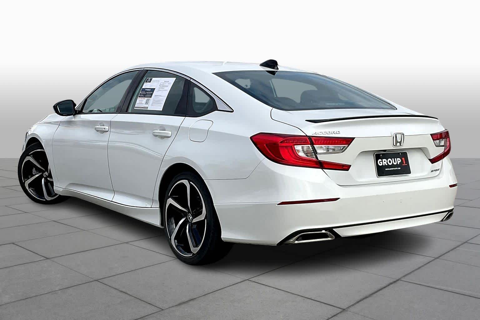 2022 Honda Accord Sport Platinum White Pearl at Honda of Clear Lake