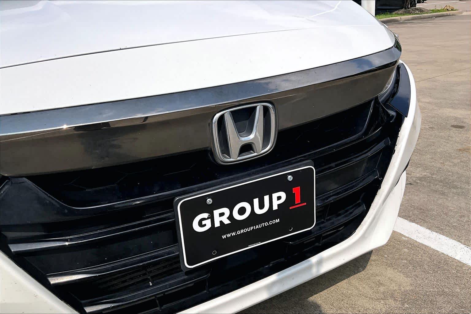 2018 Honda Accord Sedan Sport 1.5T Platinum White Pearl at Lexus Southwest Houston