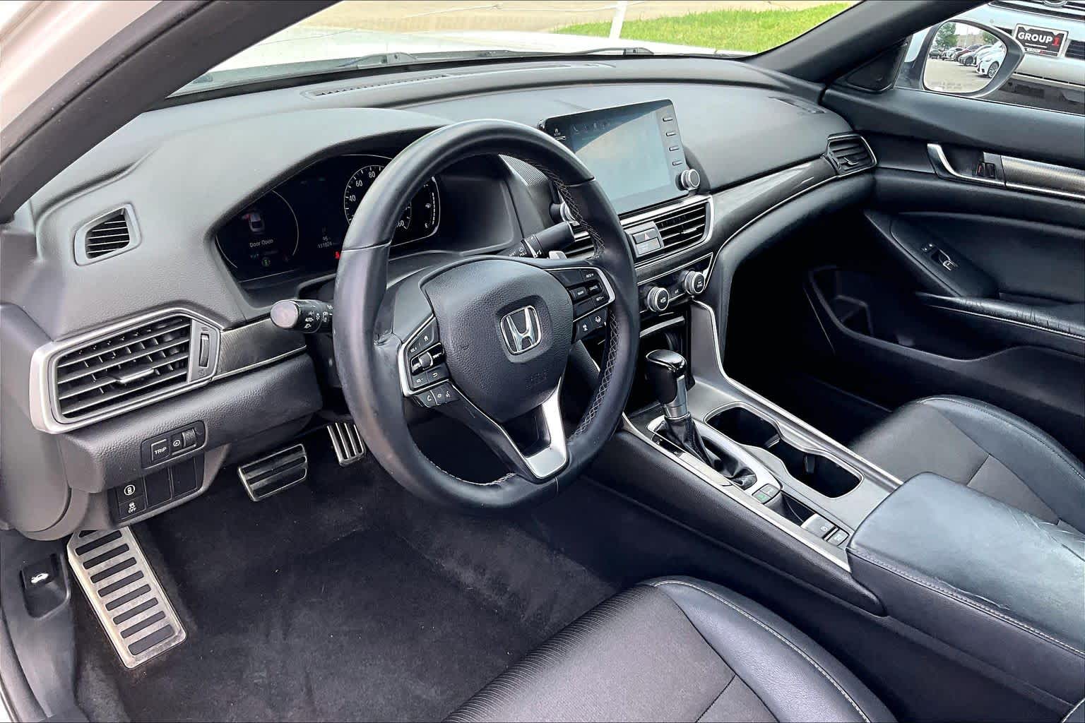 2018 Honda Accord Sedan Sport 1.5T Platinum White Pearl at Lexus Southwest Houston