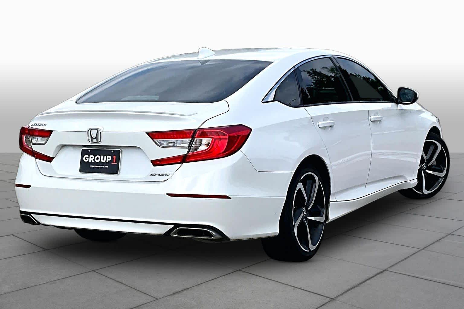 2018 Honda Accord Sedan Sport 1.5T Platinum White Pearl at Lexus Southwest Houston