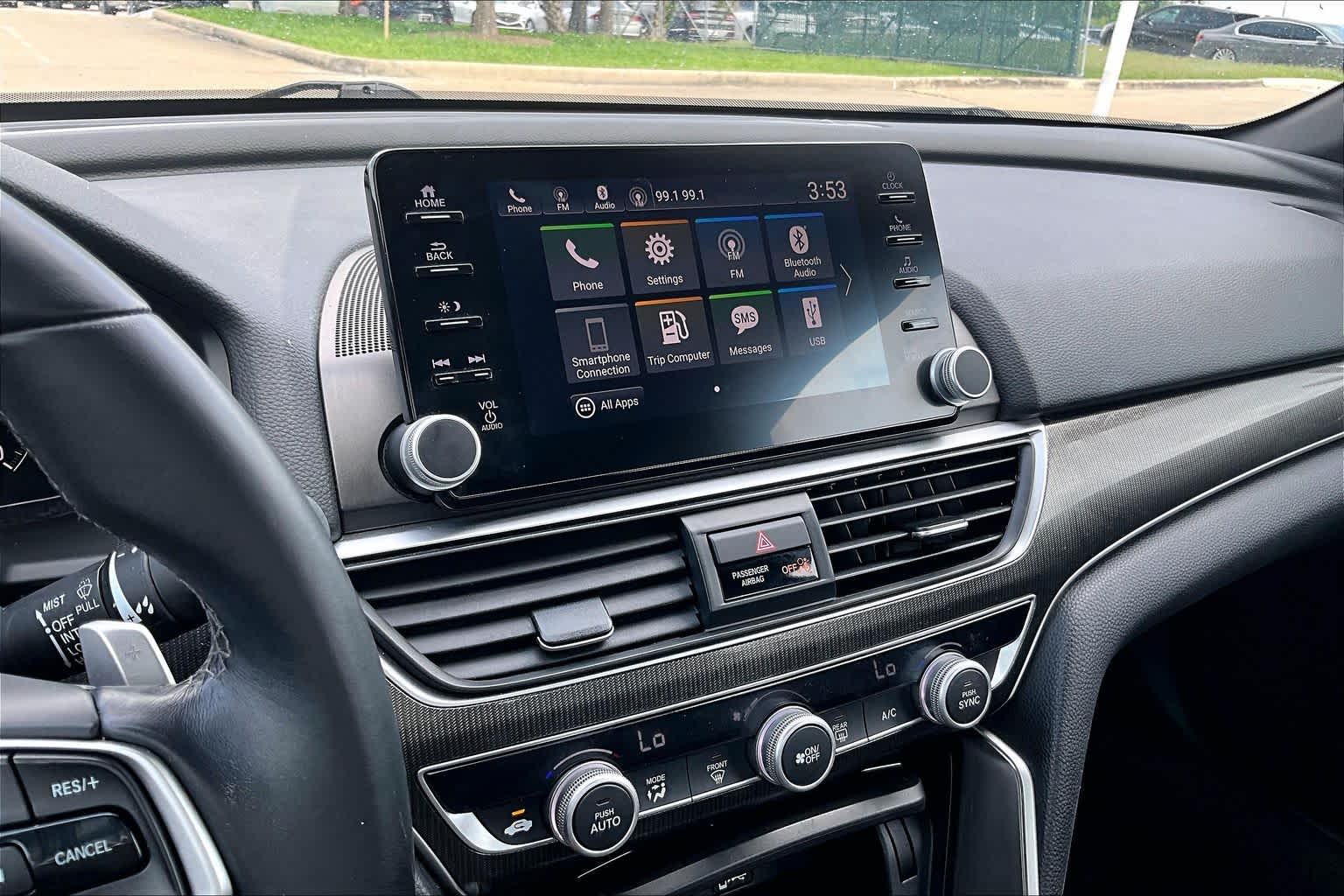2018 Honda Accord Sedan Sport 1.5T Platinum White Pearl at Lexus Southwest Houston