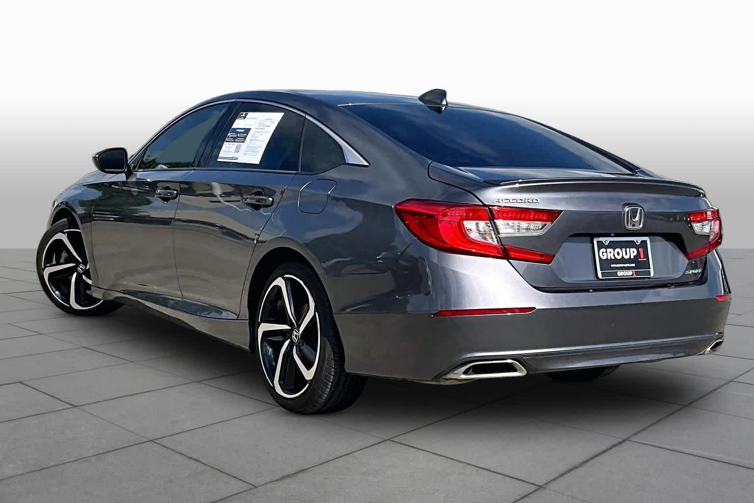 2019 Honda Accord Sedan Sport 1.5T Modern Steel Metallic at Honda of Clear Lake