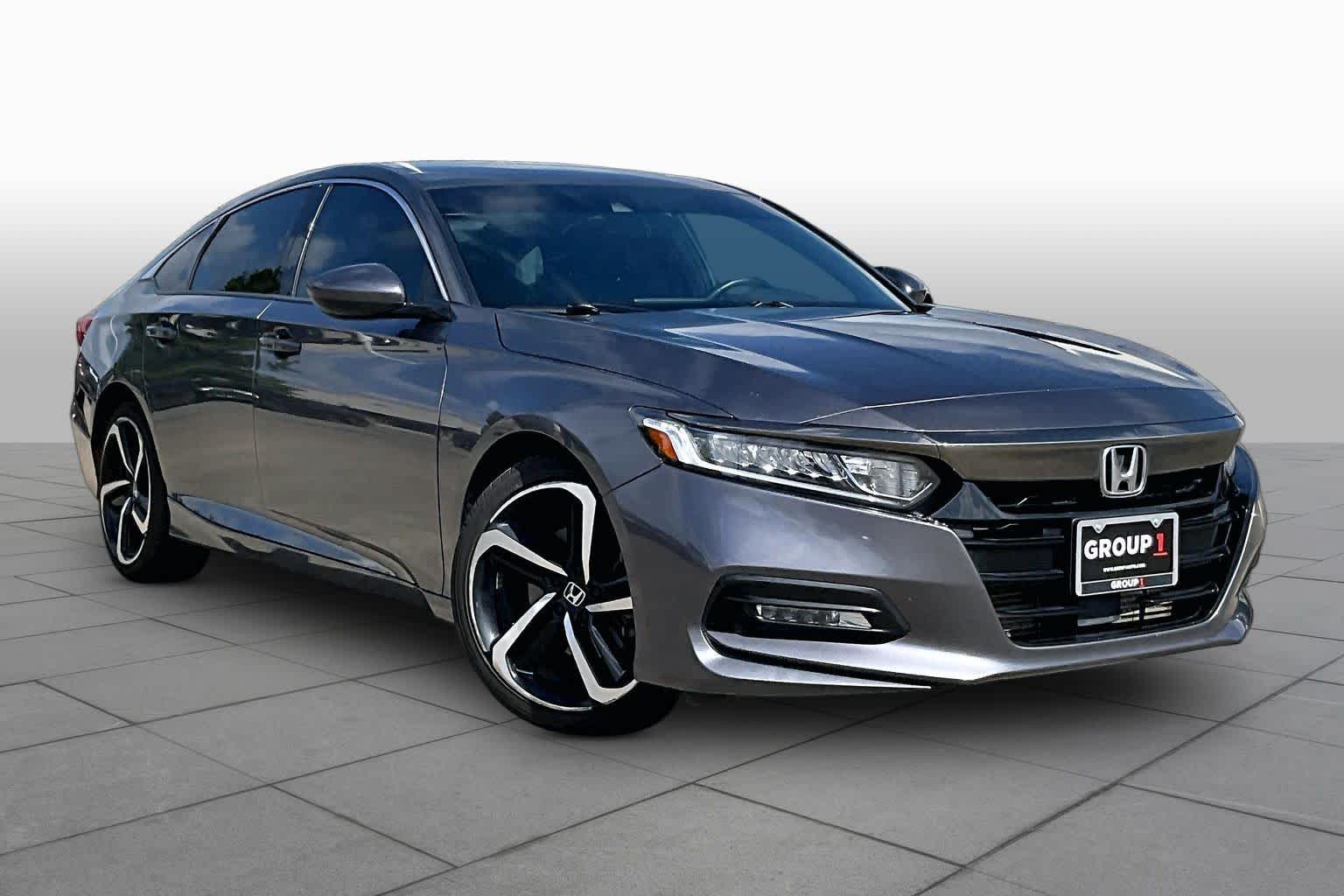2019 Honda Accord Sedan Sport 1.5T Modern Steel Metallic at Honda of Clear Lake