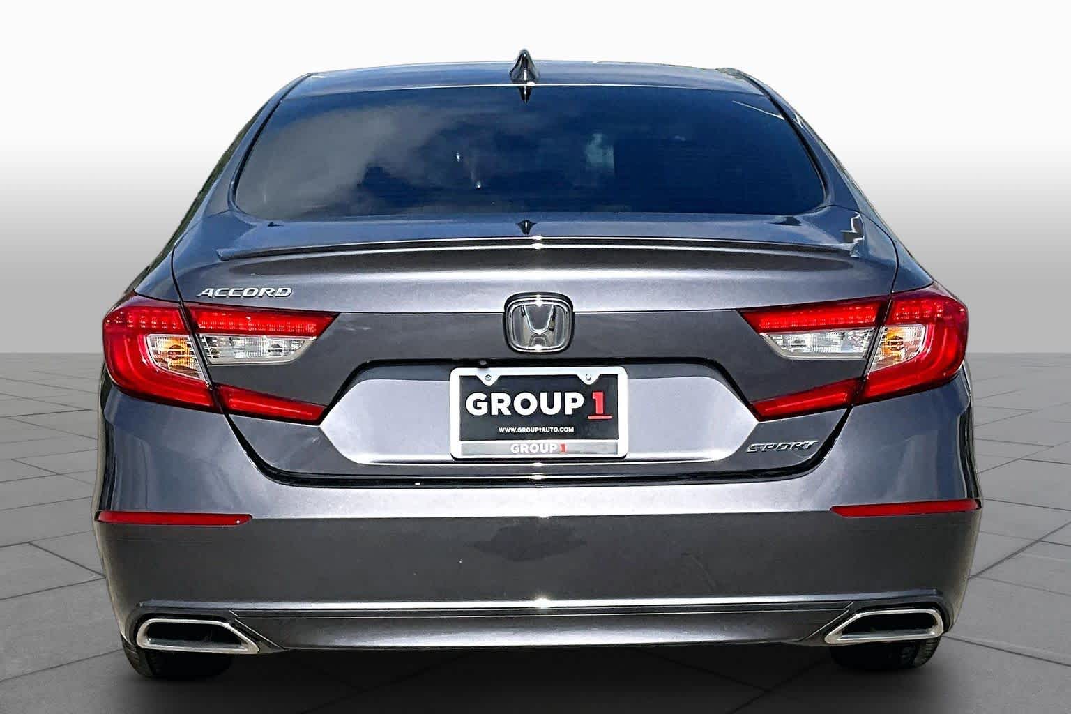 2019 Honda Accord Sedan Sport 1.5T Modern Steel Metallic at Honda of Clear Lake
